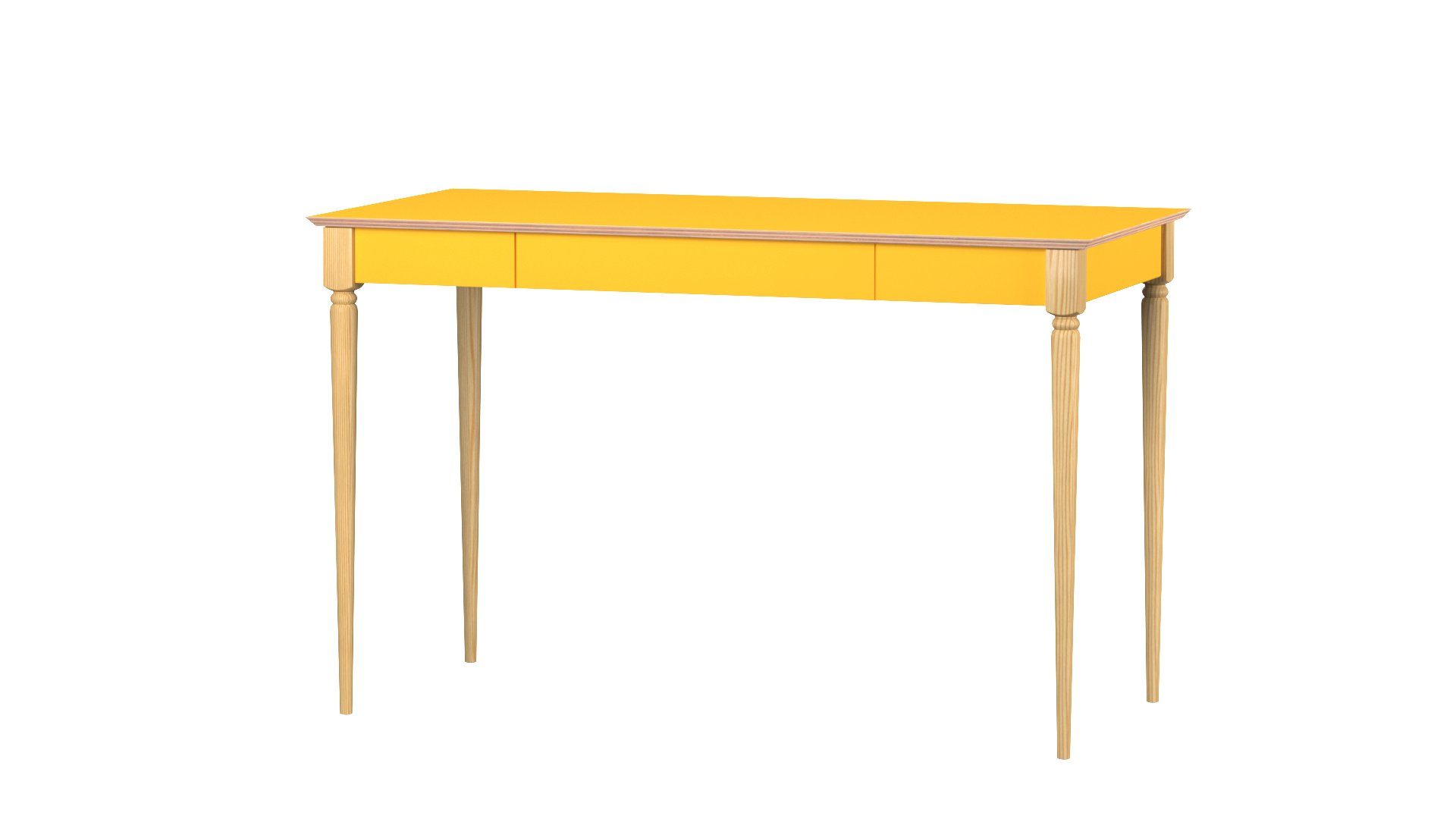 Moderner Schublade) - Schreibtisch Buchenholz Jasmin (Kinderschreibtisch Kinderzimmer Gelb Schublade mit Kinderschreibtisch minimalistisches Birkensperrholz - - mit Schreibtisch - - Jasmin Siblo Design - Jugendzimmer