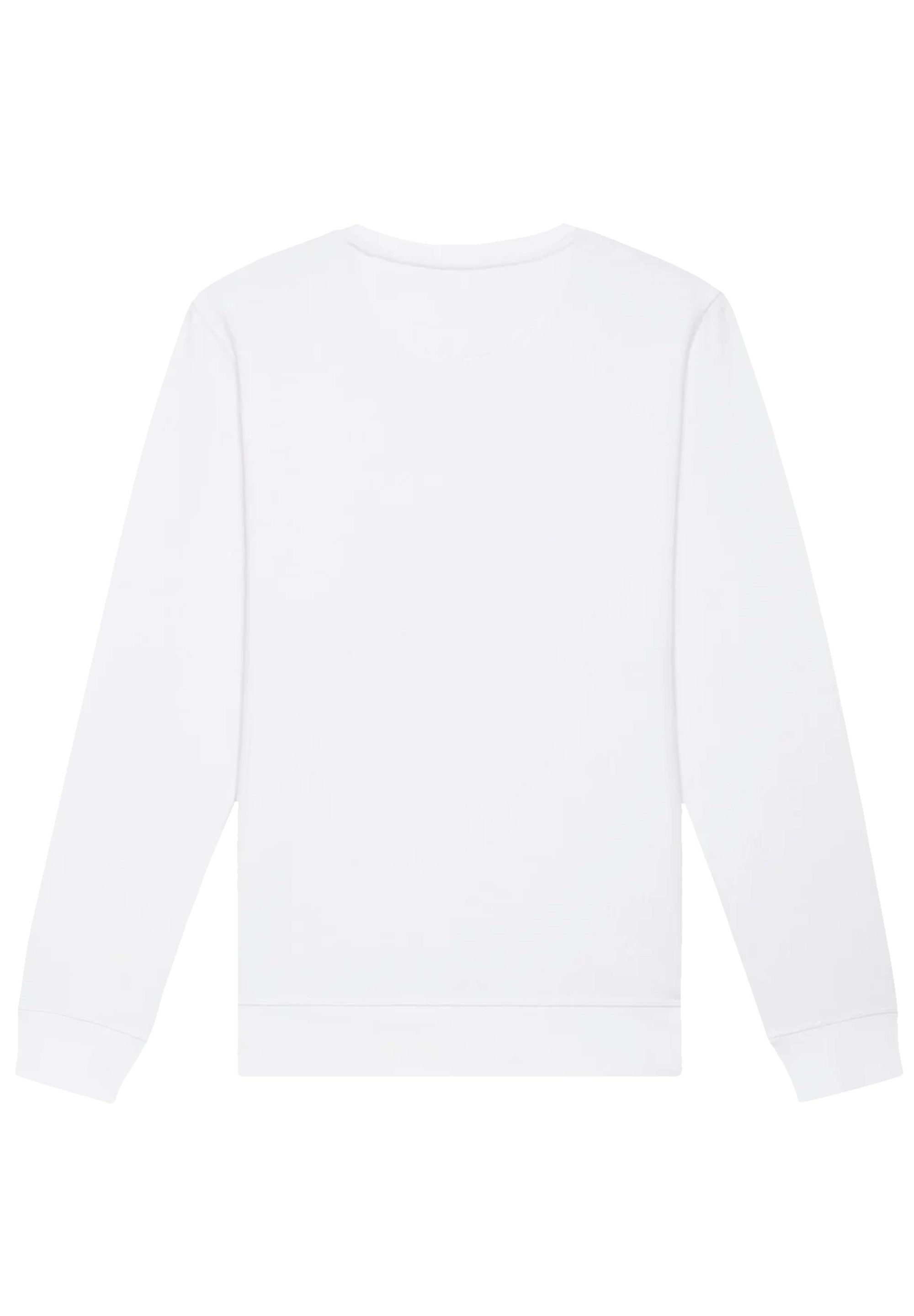 F4NT4STIC Classic weiß Print Sweatshirt Crest Queen