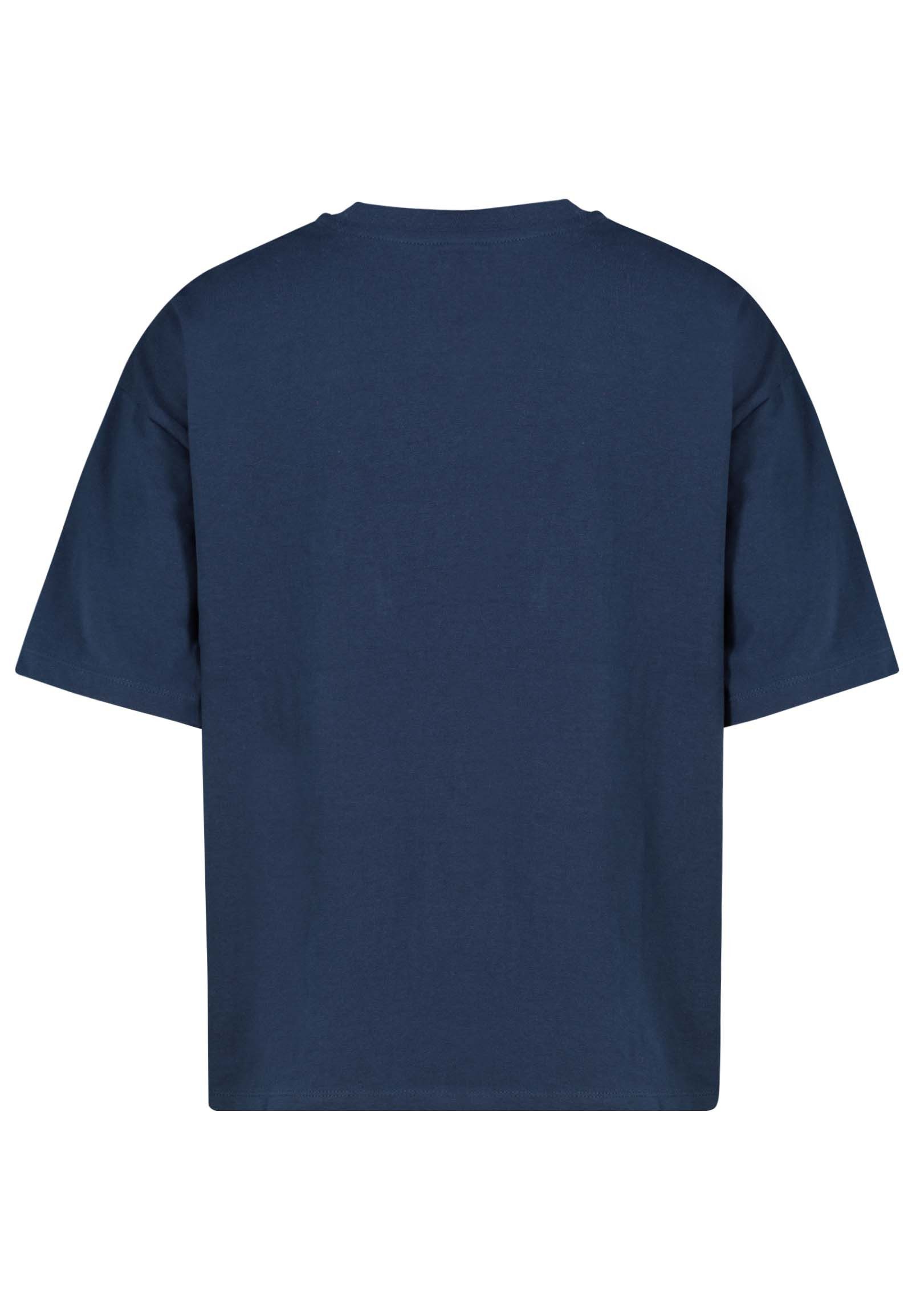 Eight2Nine T-Shirt Damen Baumwollshirt mit Applikation Oversized Fit, verschiedene Statements