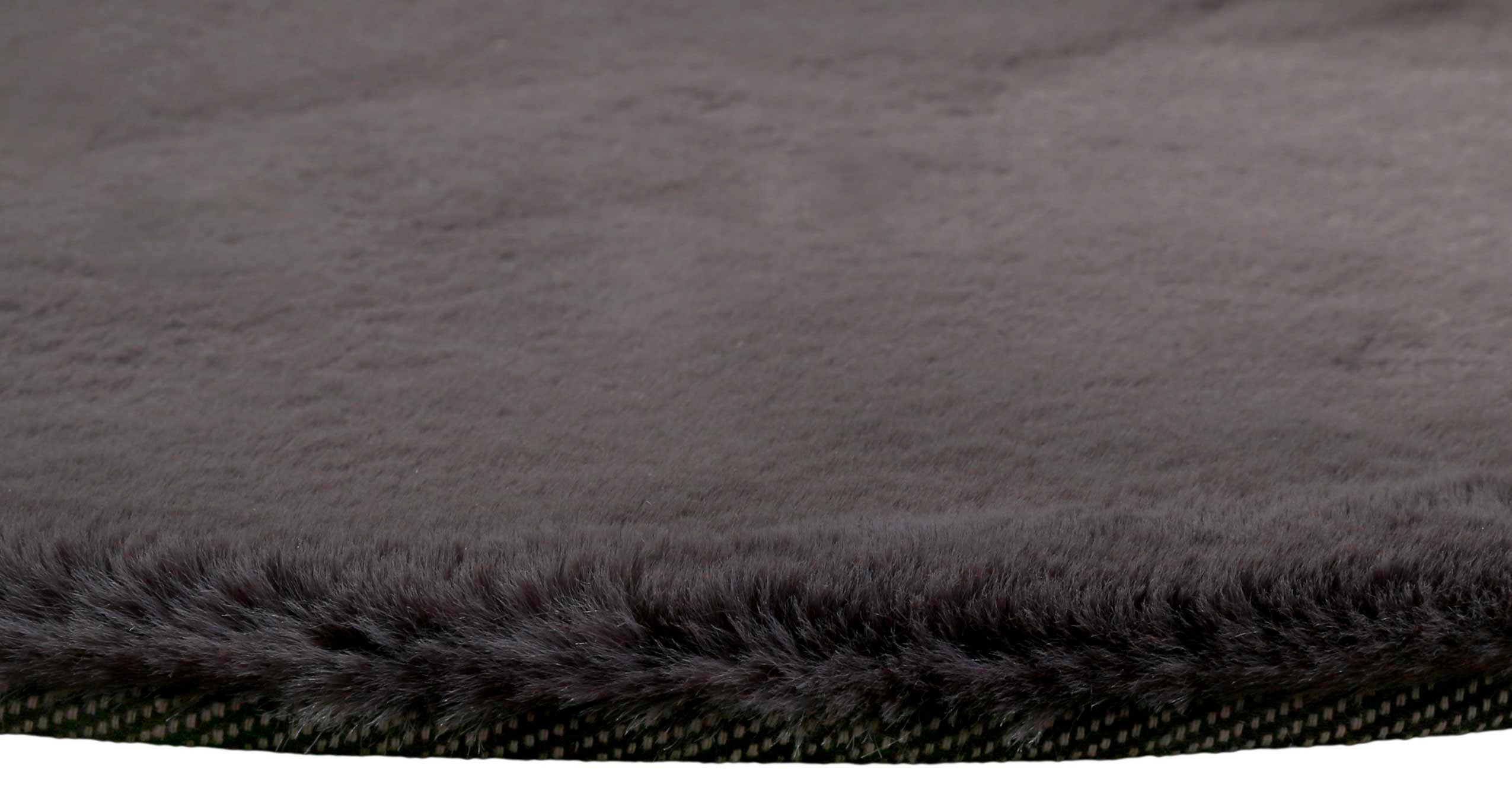 Esprit Hochflor-Teppich Alice ESP-4377 Kunstfell, rund, Höhe: 25 mm, Kaninchenfell-Haptik, besonders weich und dicht, für alle Räume – Bild 5 von 5
