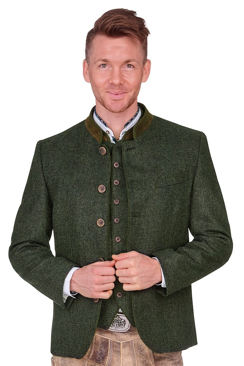 Hammerschmid Trachtenjanker Френчи - WERNER - oliv