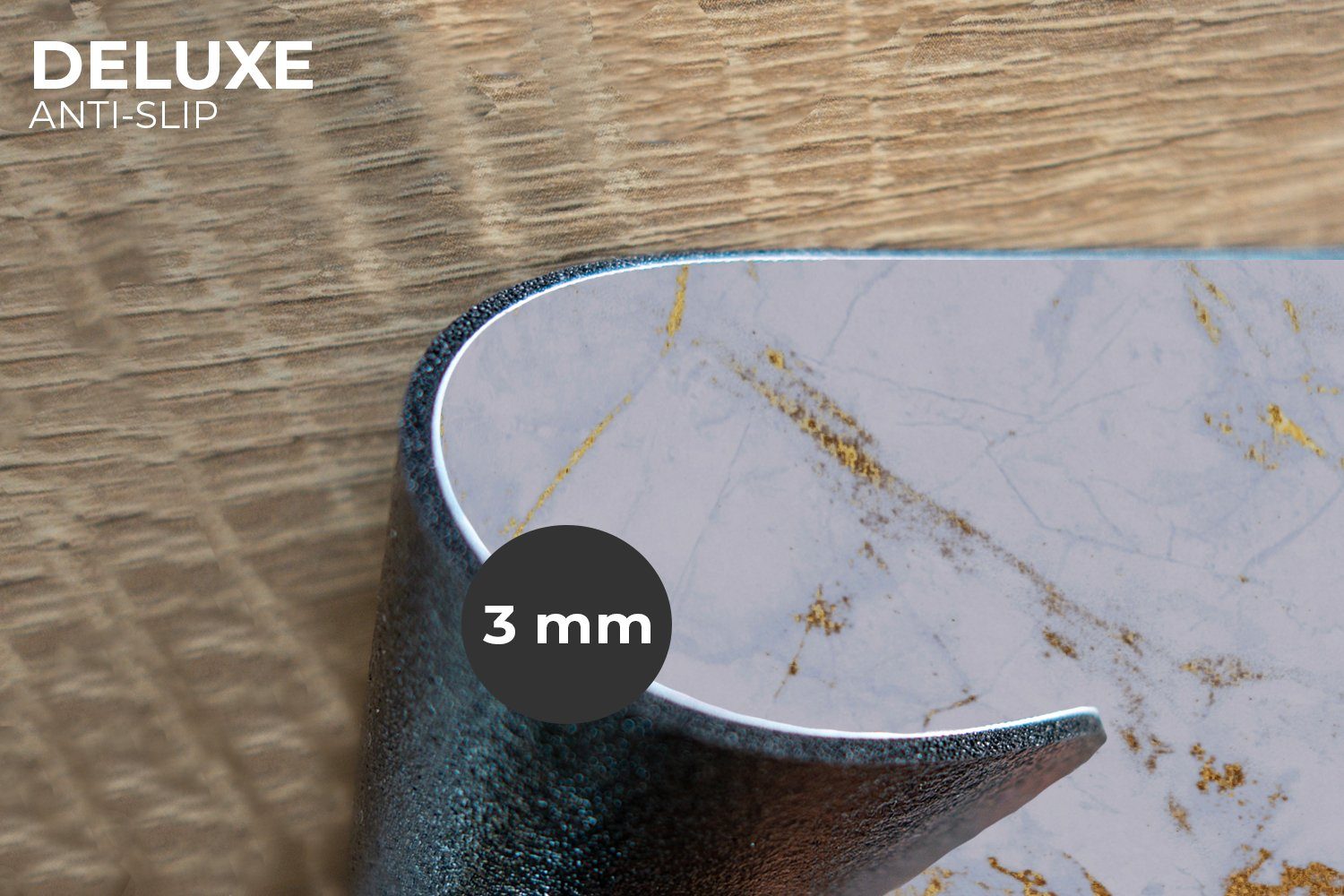 MuchoWow Platzset Marmor - Gold - Weiß - Luxe - Marmoroptik/print - Glitzer günstig online kaufen