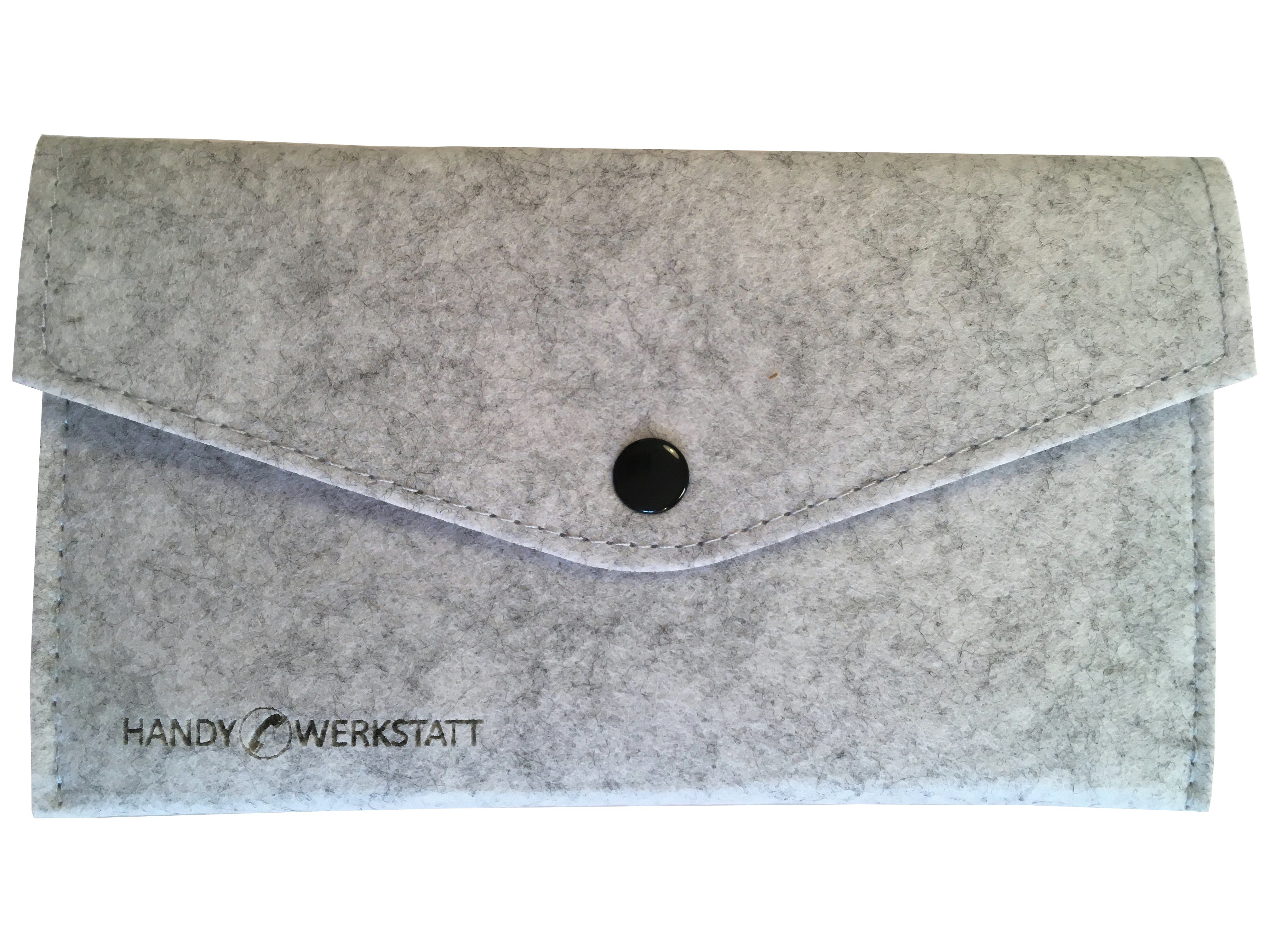 Handywerkstatt Handytasche Handyhülle für Smartphones - Handy Case, Bietet Platz und Bildschirmschutz für zwei Handys