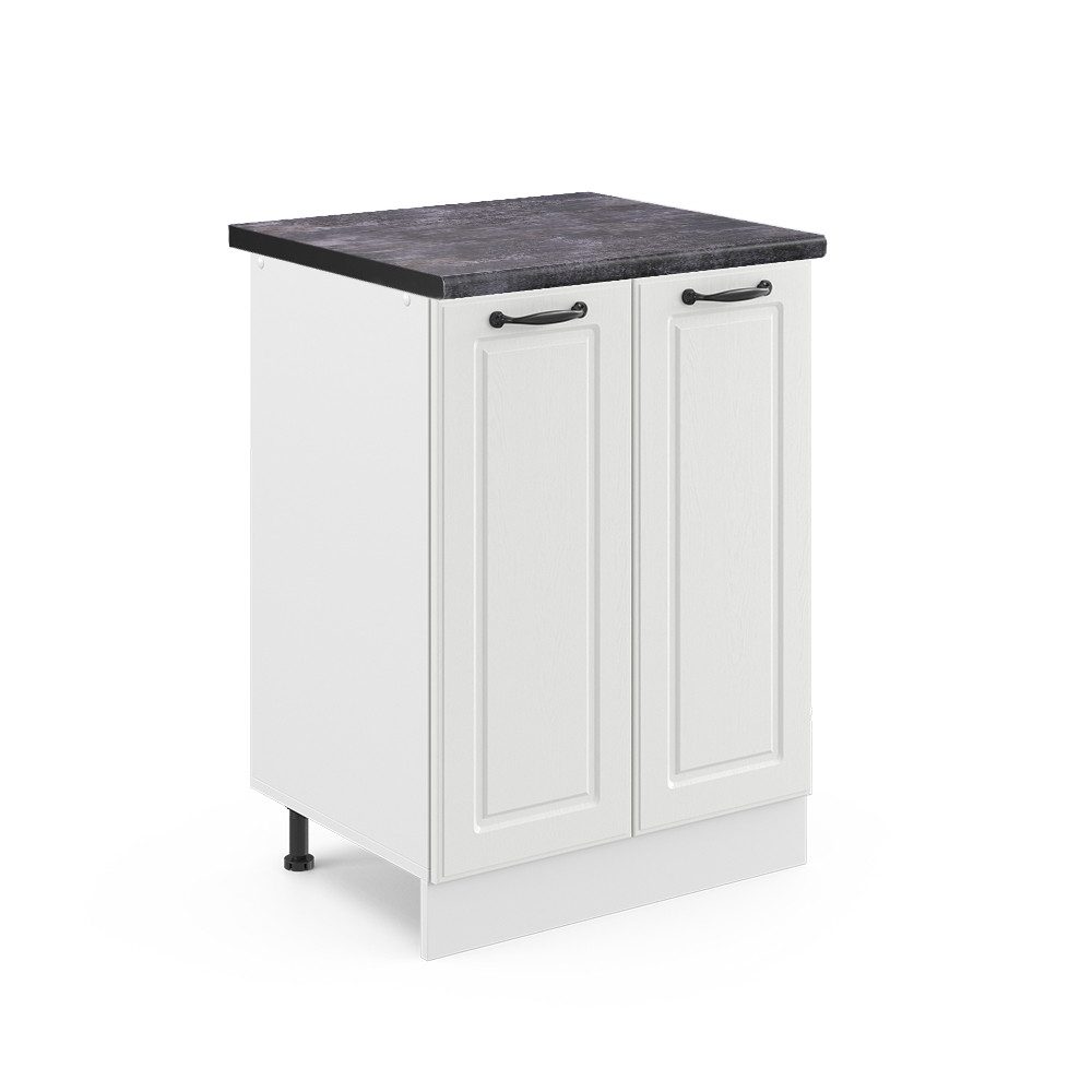 Vicco Unterschrank R-Line, Weiß Landhaus/Weiß, 60 günstig online kaufen