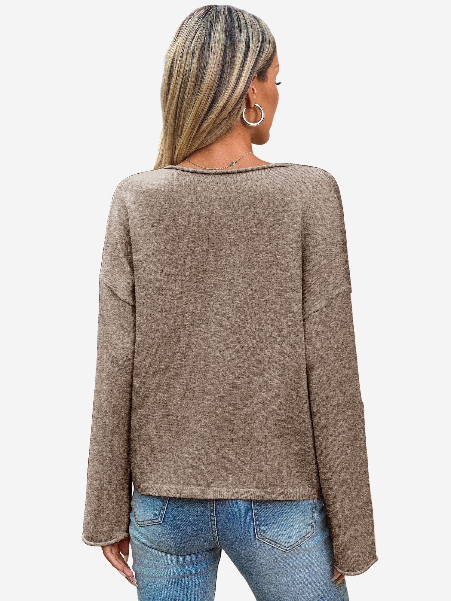 Imily Bela Cardigan Damen Kurze Lässige Strickjacke (Packung, 1-tlg., 1per- günstig online kaufen