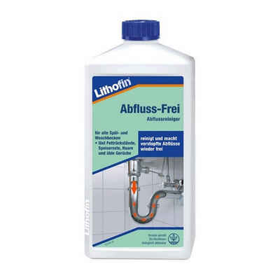 Lithofin Lithofin Abfluss-Frei Abflussreiniger 1 L Sanitärreiniger