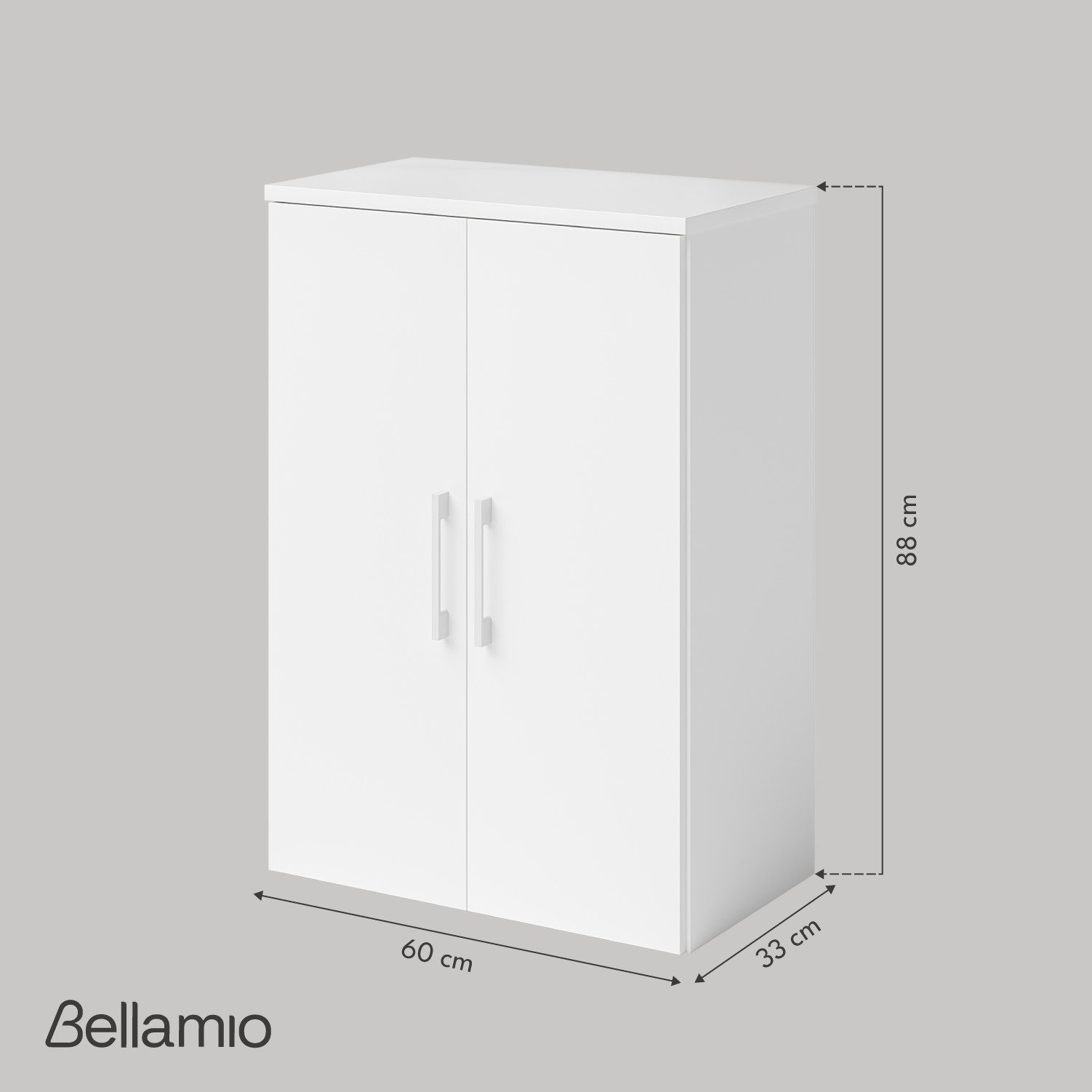 Bellamio Mehrzweckschrank Apol 88 cm hoch günstig online kaufen