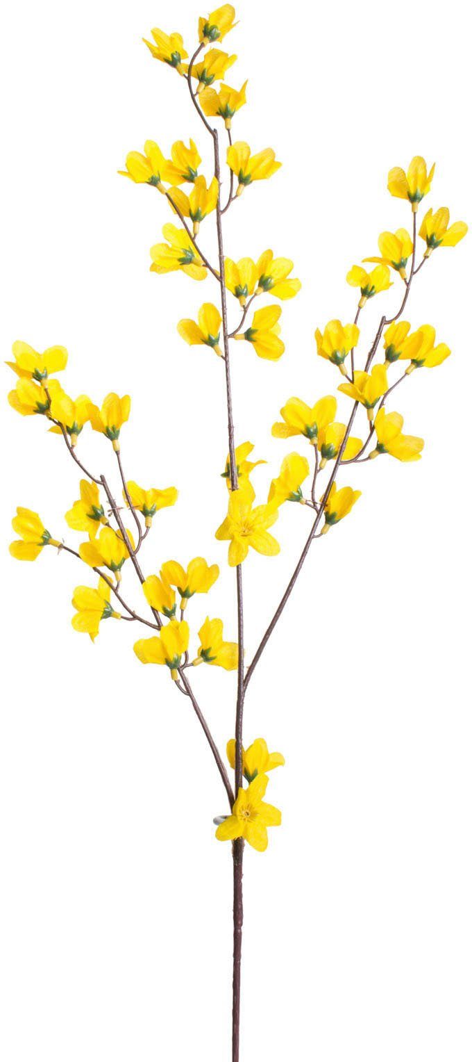 Kunstblume Forsythienzweig mit 3 Stielen, Botanic-Haus, Höhe 83 cm günstig online kaufen