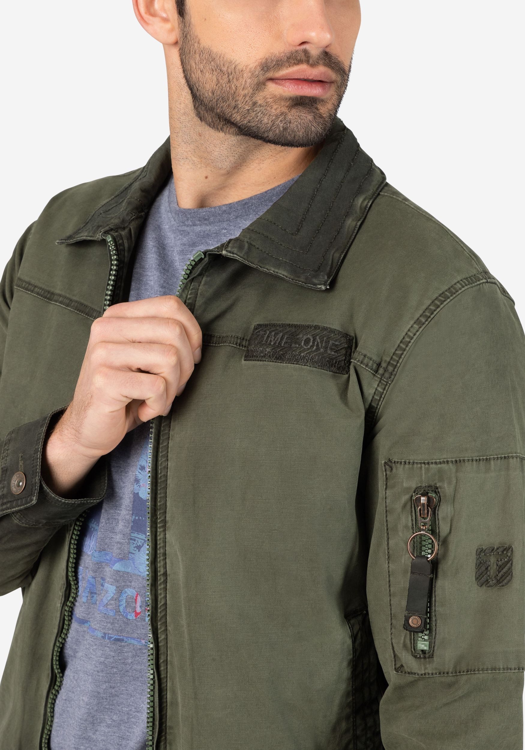 TIMEZONE Blouson Biker-Blouson mit Stretch-Twill Biker Jacket