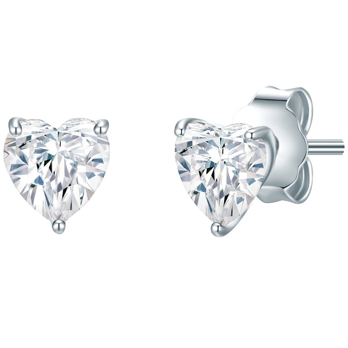 Trilani Paar Ohrstecker silber, mit Zirkonia günstig online kaufen