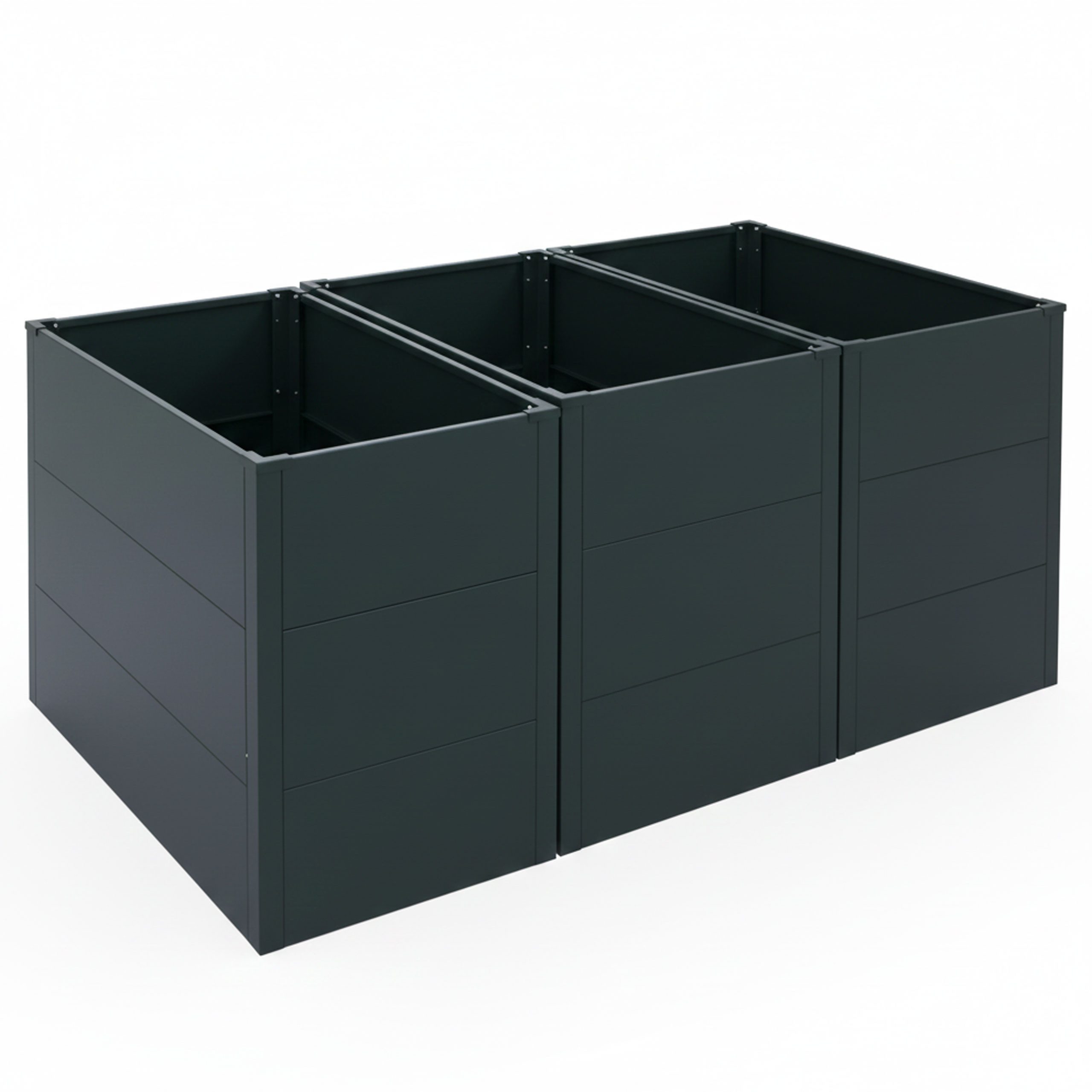 MCW Hochbeet MCW-P64-3E (Set, 3er-Set), Kratzfest und pflegeleicht