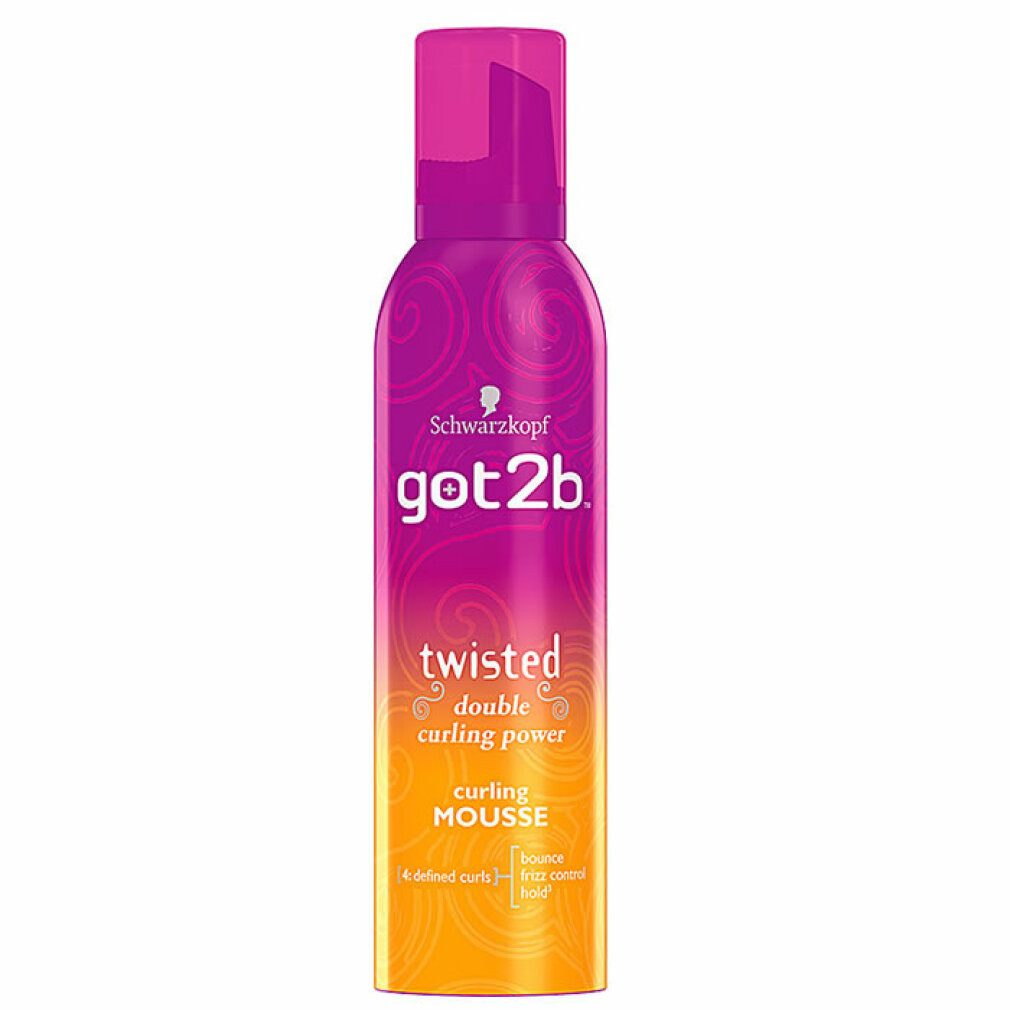 Schwarzkopf Haarmousse Got2b Twisted Double Curling Power Mousse