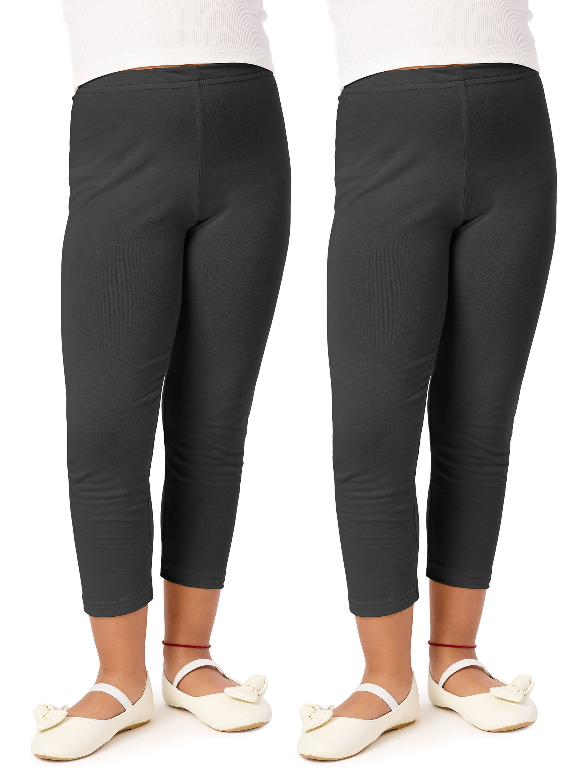Leggings 2 Pack Mädchen 3/4 Capri MS10-131