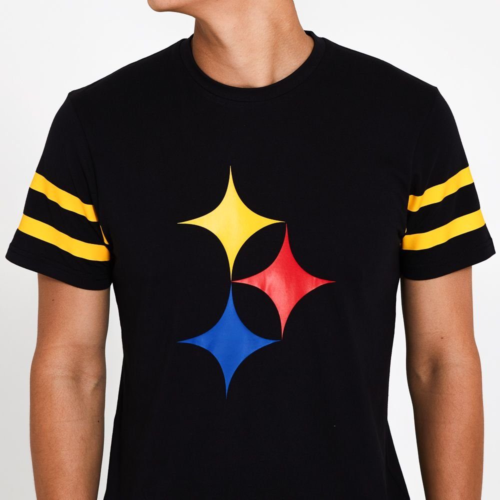 Era New Tee NFL T-Shirt Print-Shirt New STEELERS Elements Era PITTSBURGH NEU/OVP