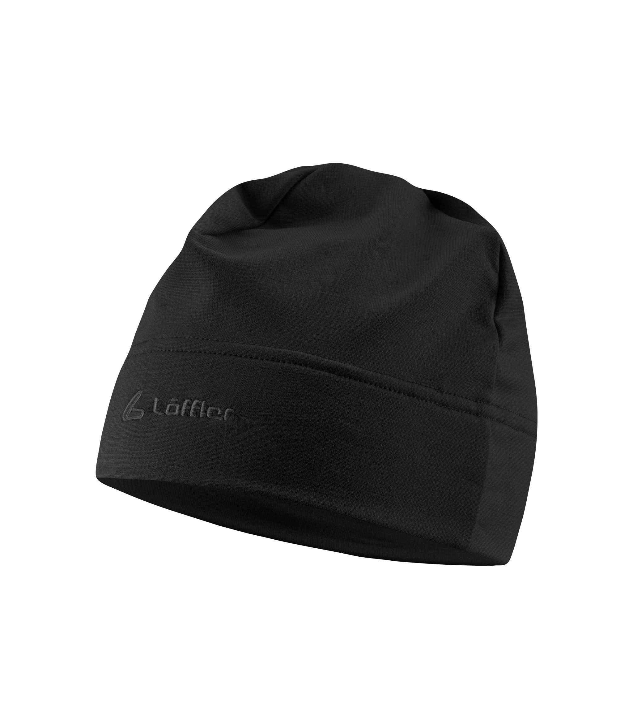Löffler Beanie Tech-Stretch Fleece Hat - schwarz