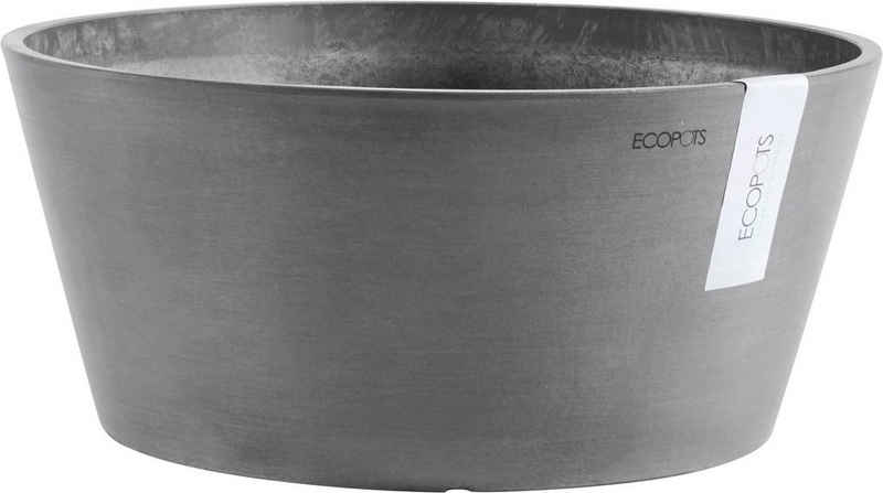 ECOPOTS Blumentopf FRANKFURT Grey, BxTxH: 50x50x25 cm