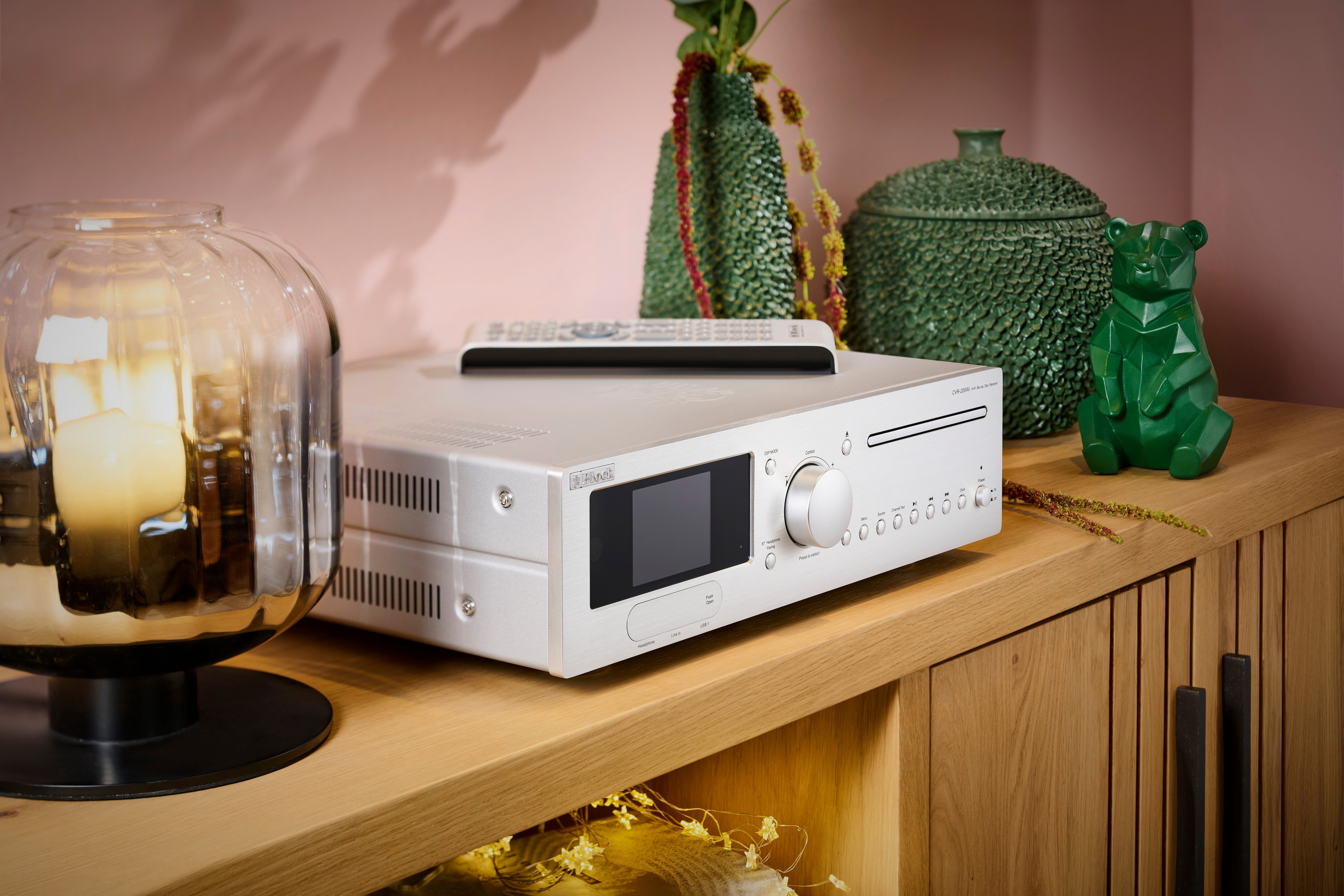 Block CVR-200 AV 7.1 Receiver mit Blu-ray, 7x100W, DAB+, ARC 7.1-Kanal-AV-Netzwerk-Receiver