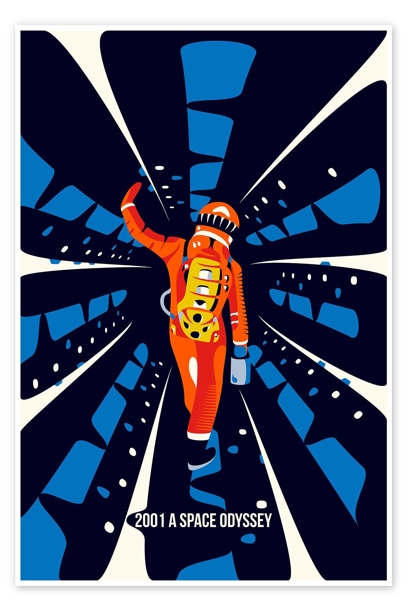 Posterlounge Poster Sasha Lend, 2001 Space Odyssey, Grafikdesign