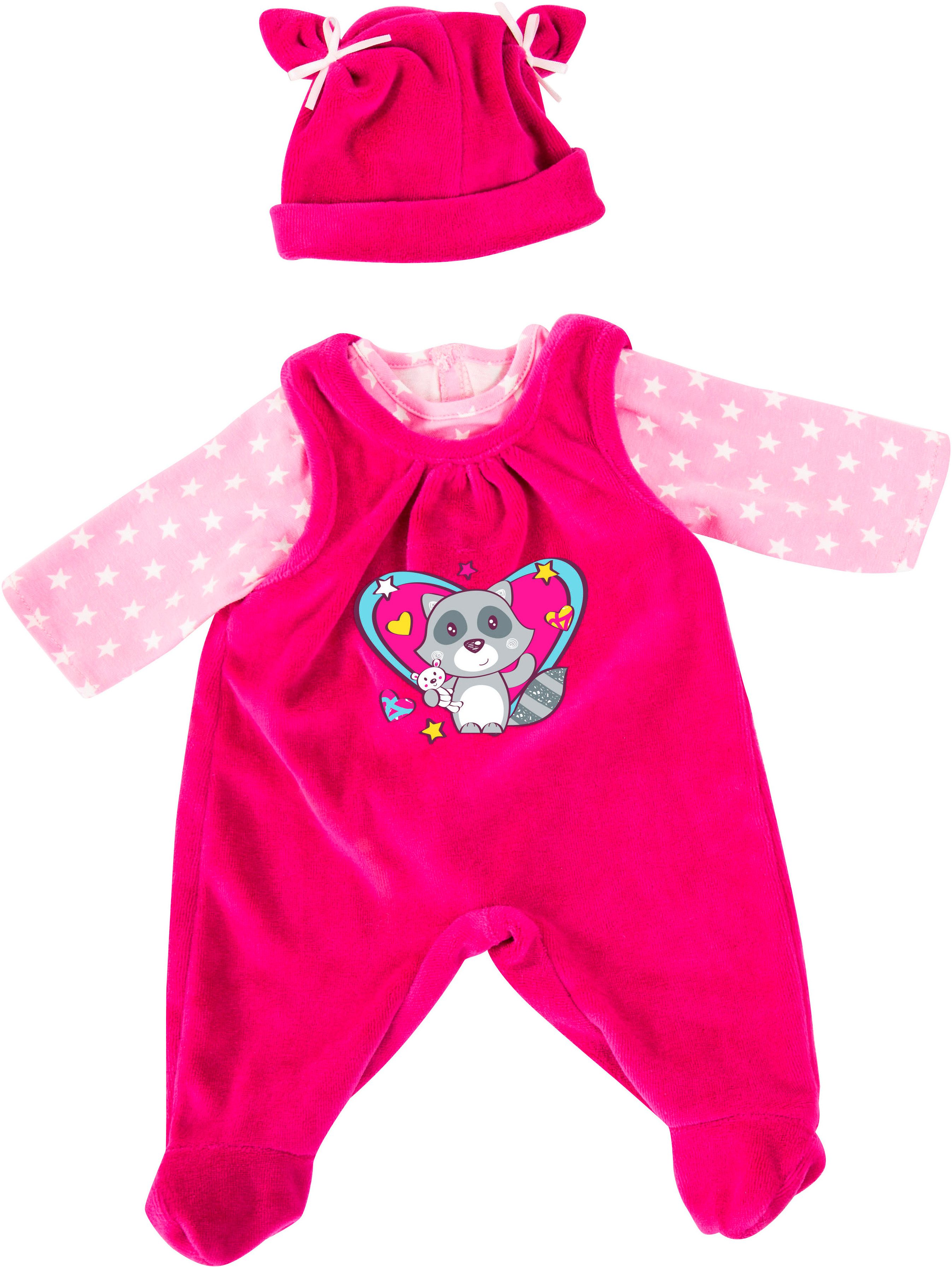 Bayer Puppenkleidung Latzhose Waschbär 46 cm günstig online kaufen