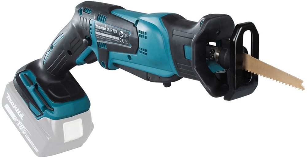 Makita Akku-Reciprosäge DJR183Z, ohne Akku und Ladegerät