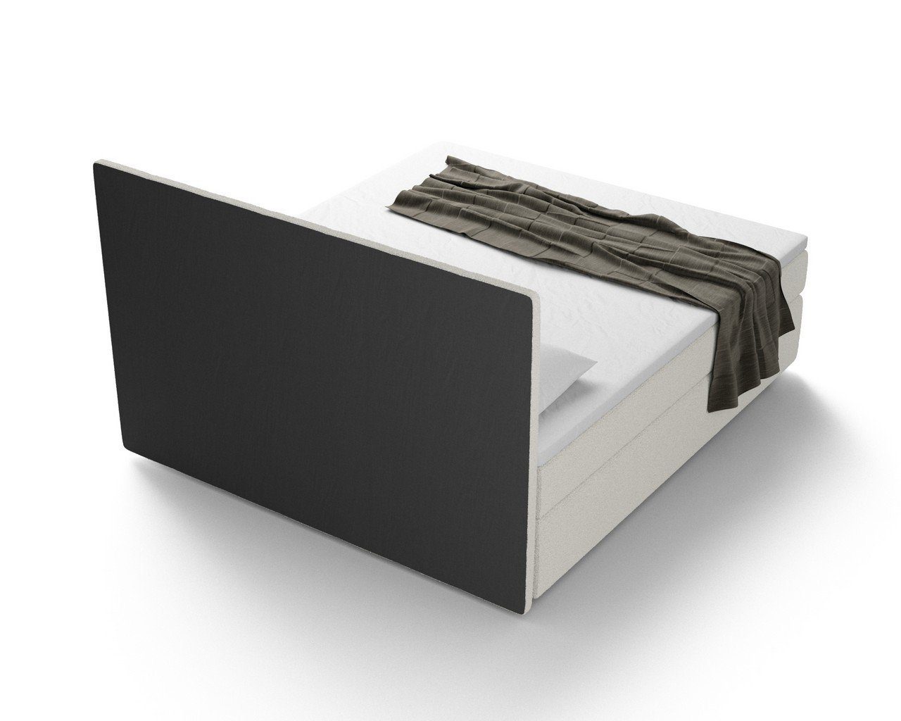 Sofa Dreams Boxspringbett Bellavista (Designerbett Bett, inklusive Topper und Matratze), mit Bettkasten, viele Stoffe und Farben, alle Größen