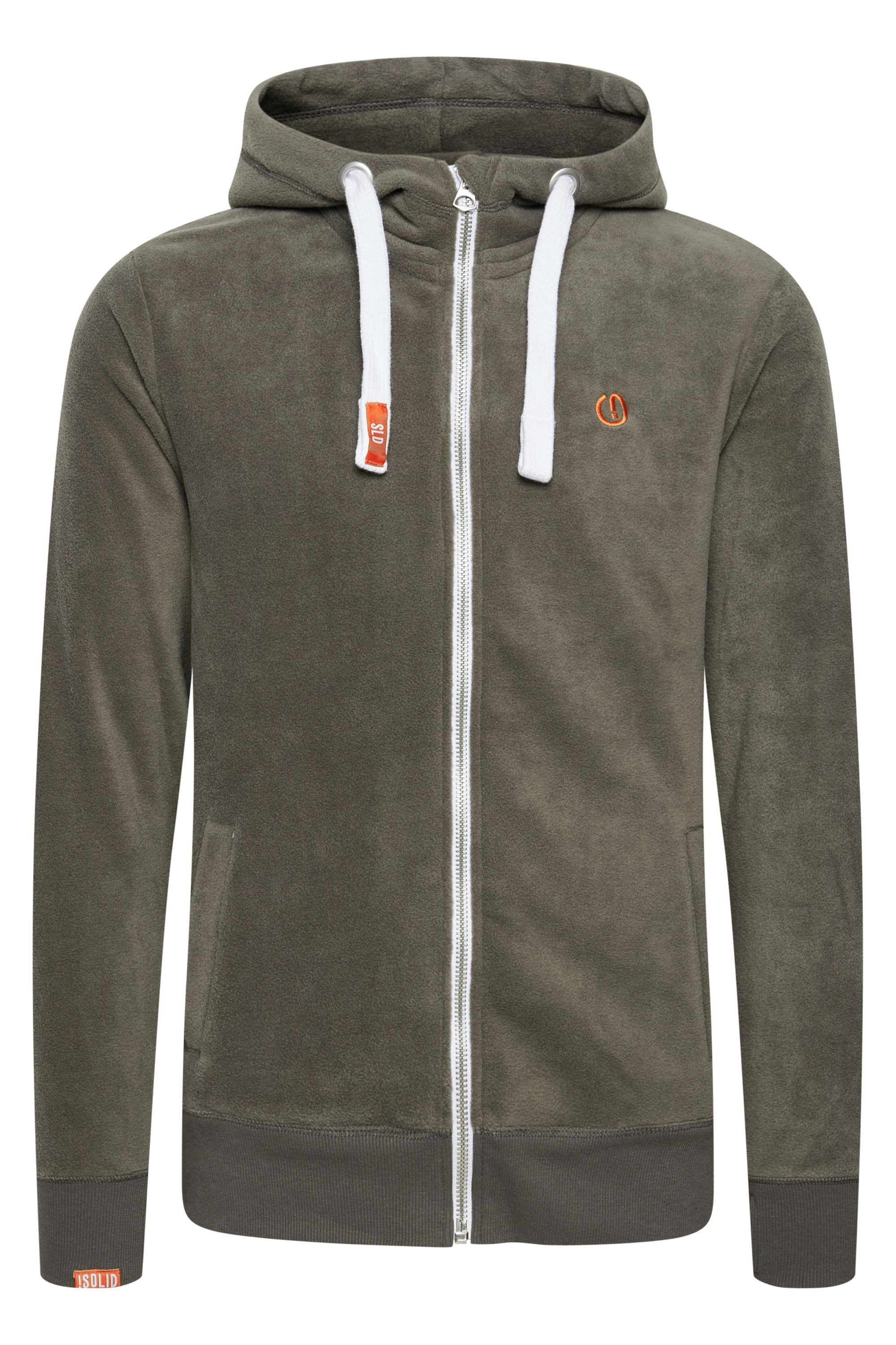!Solid Fleecejacke SDLoki Sweatshirtjacke mit hochabschließendem günstig online kaufen