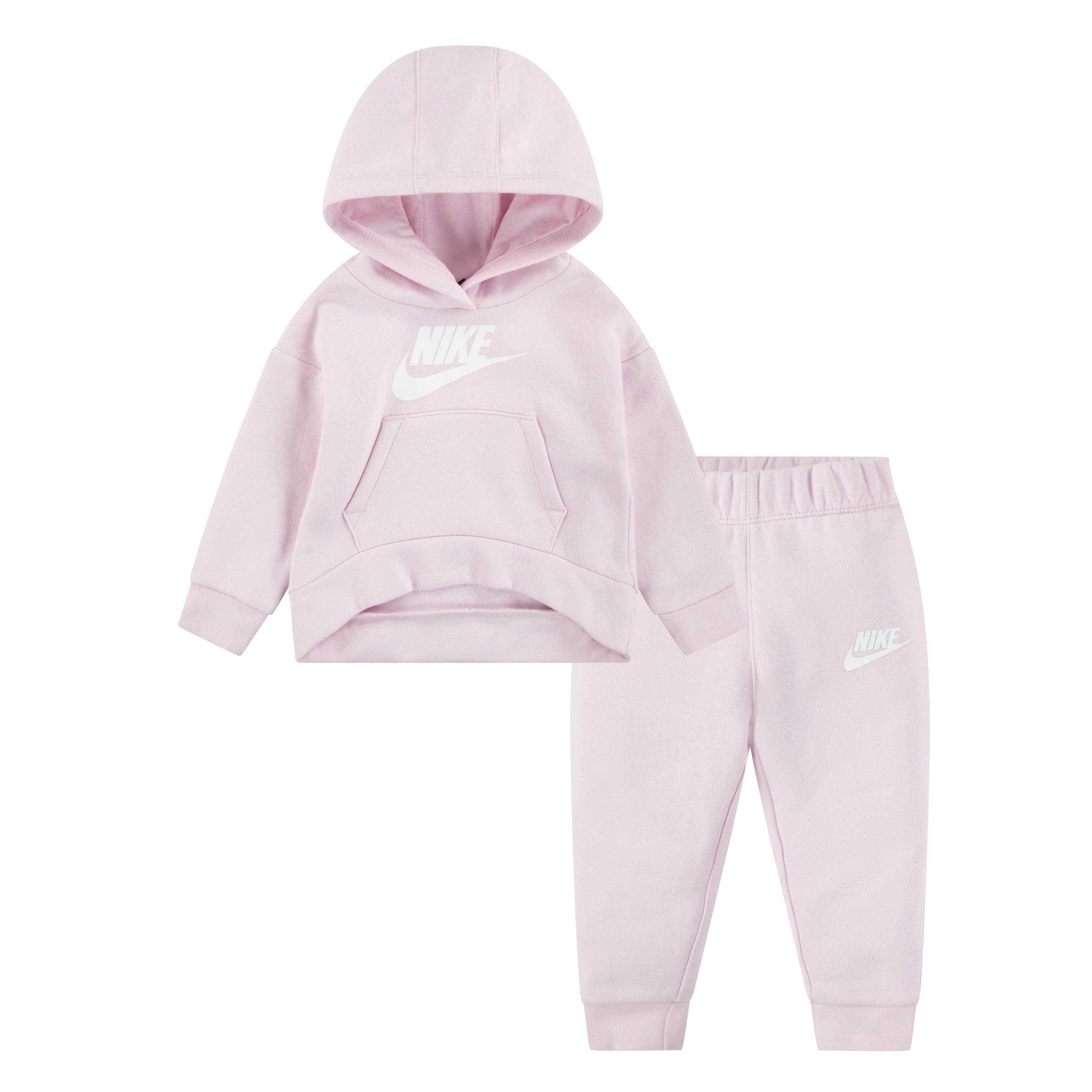 CLUB Nike Sportswear SET Jogginganzug FLEECE rosa