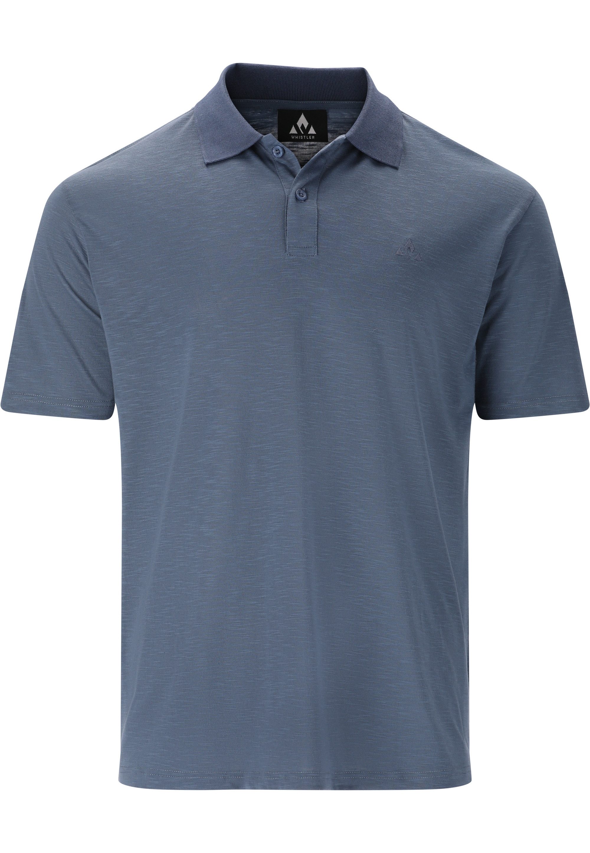 WHISTLER Langarm-Poloshirt Vale Aus leichtgewichtigem Material