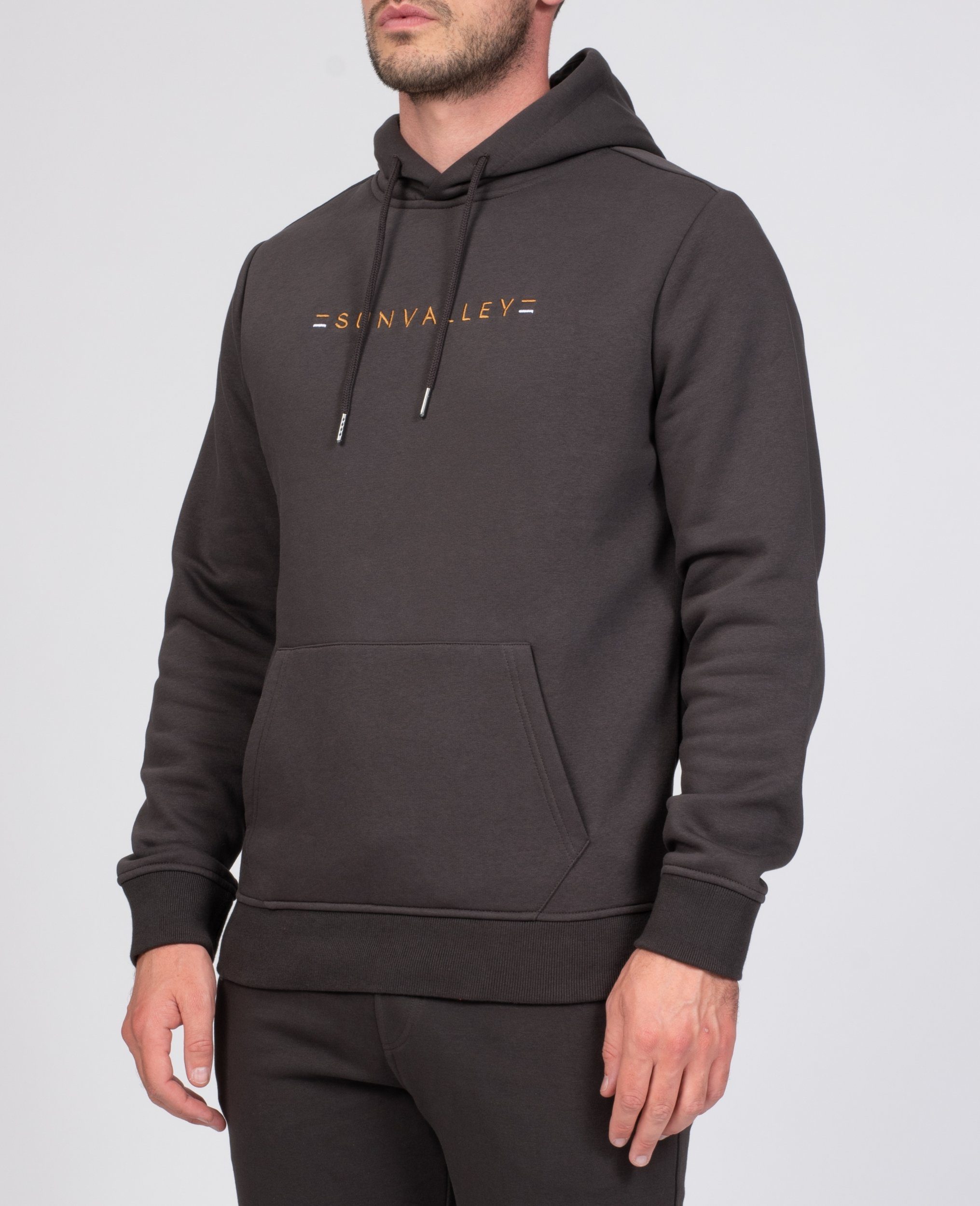 Sun Valley Kapuzensweatshirt FLEECE SLATE GREY