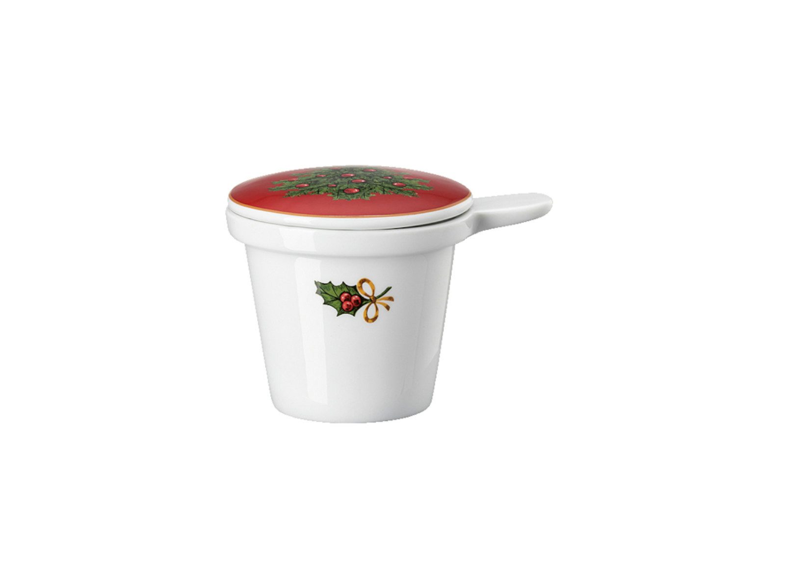 Hutschenreuther Becher Happy Wintertime Tee-Becher Set 3tlg, Porzellan, Sets