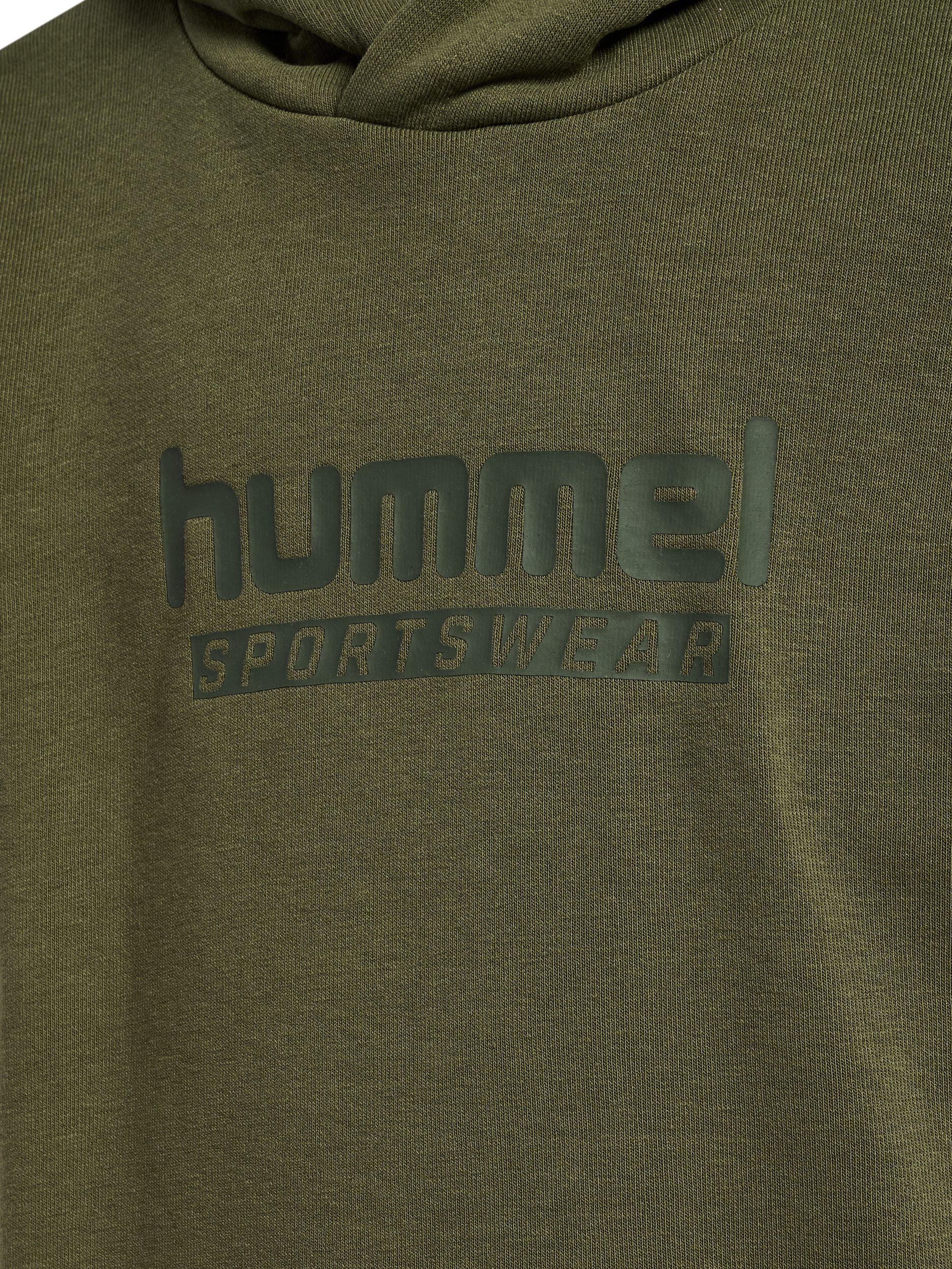 hummel Kapuzensweatshirt mit Rundhalsausschnitt