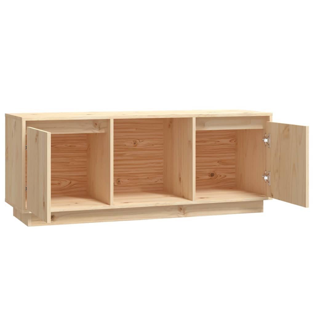 Massivholz Kiefer TV-Schrank cm furnicato 110,5x35x44