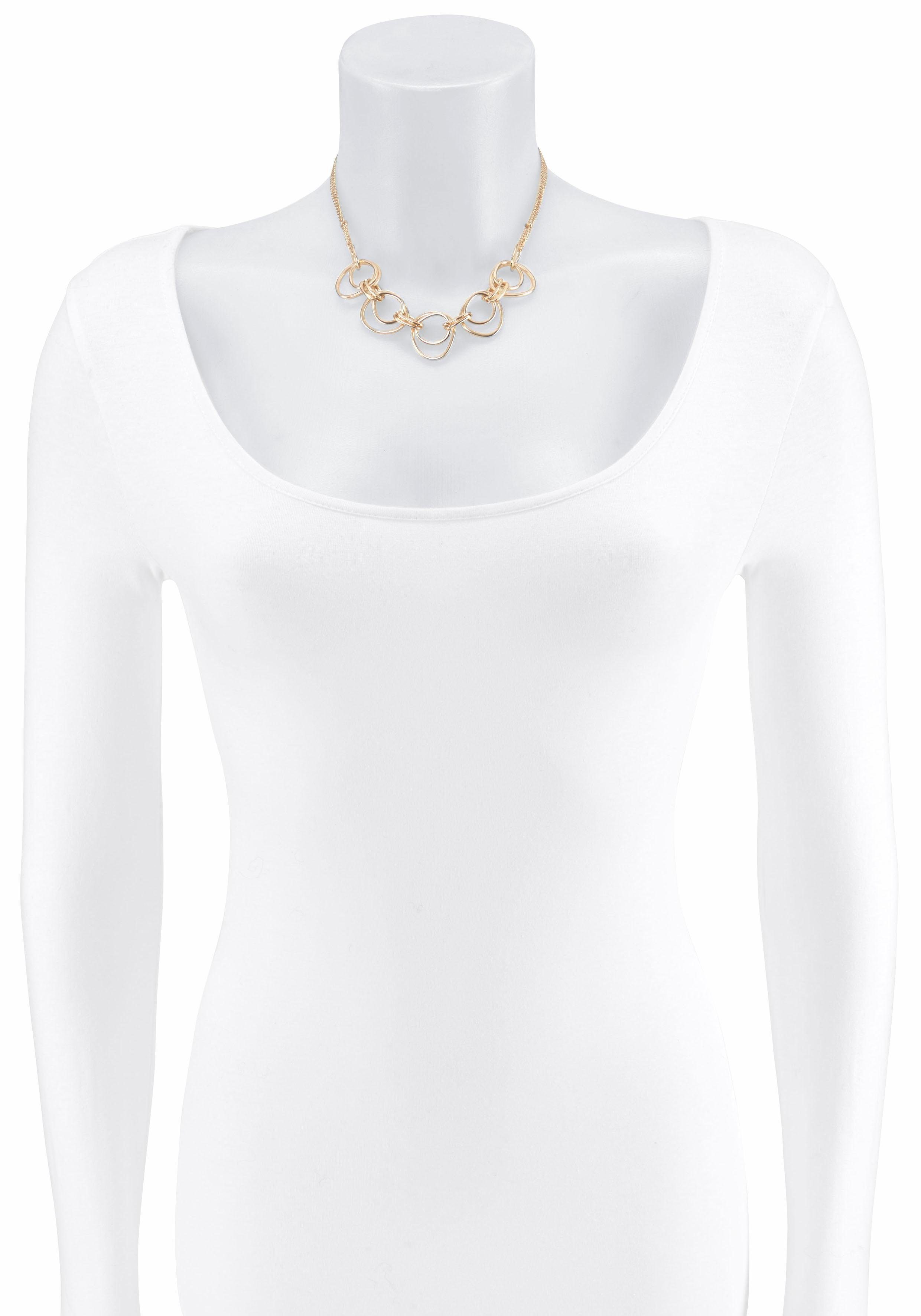 Firetti Collier eingehängte Ringzierde, mehrreihig (1-tlg)