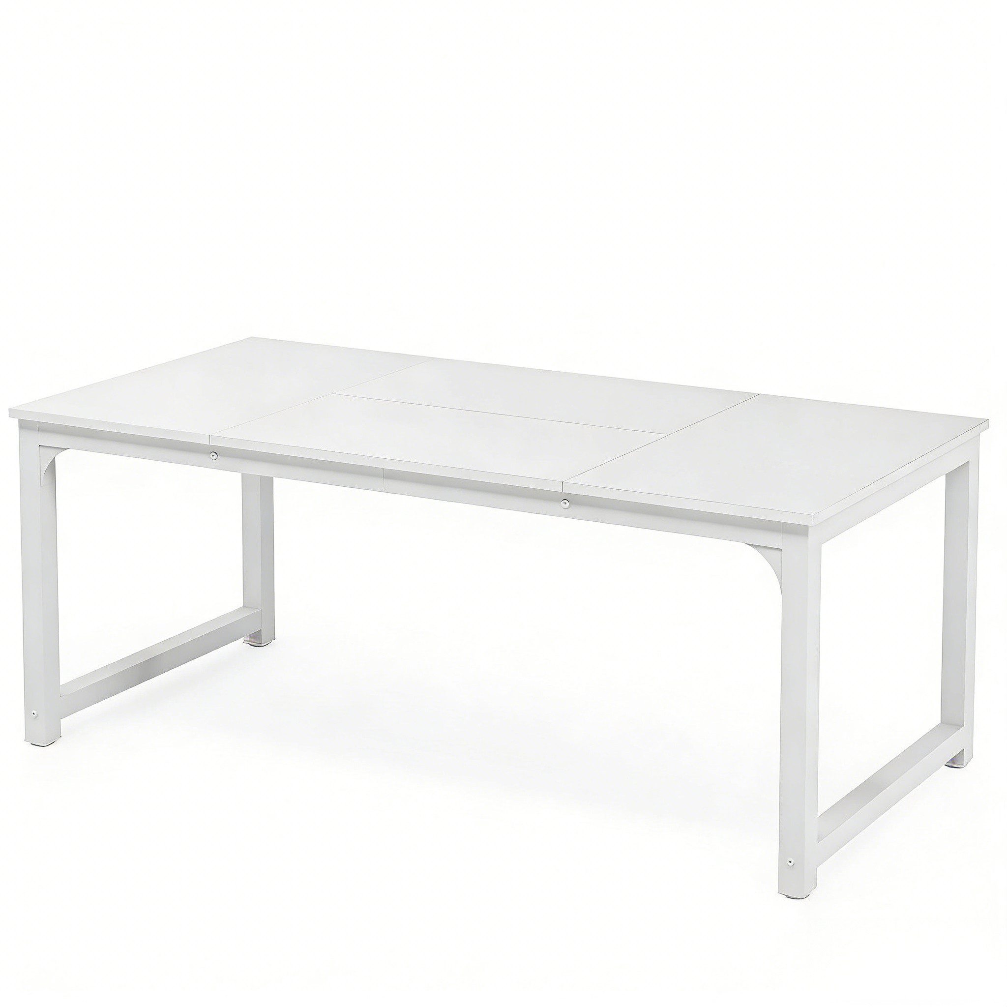 Schreibtisch 160/180x80 cm, großer Industrial Computertisch für Homeoffice