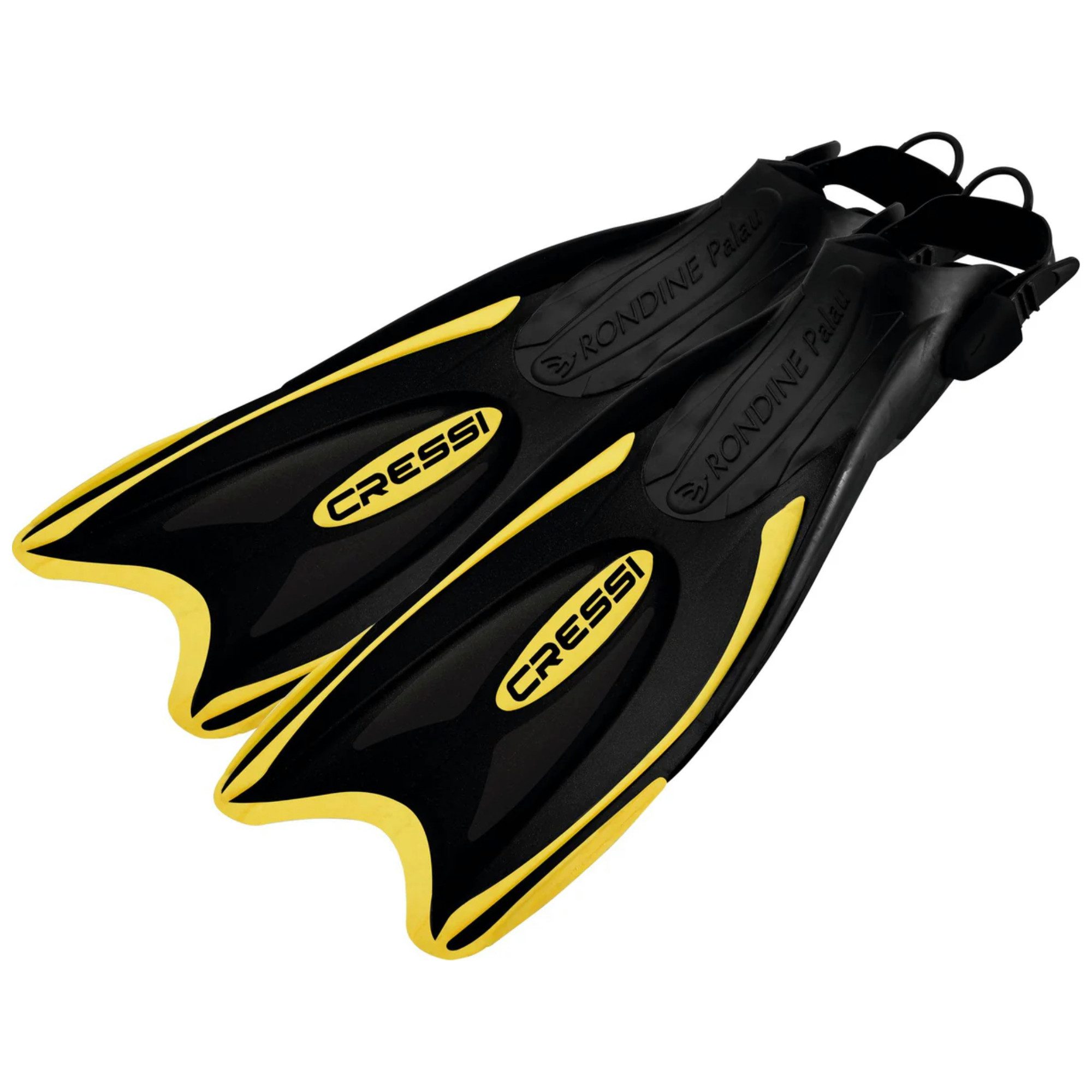 Cressi Flosse Palau Fins blk/ylw