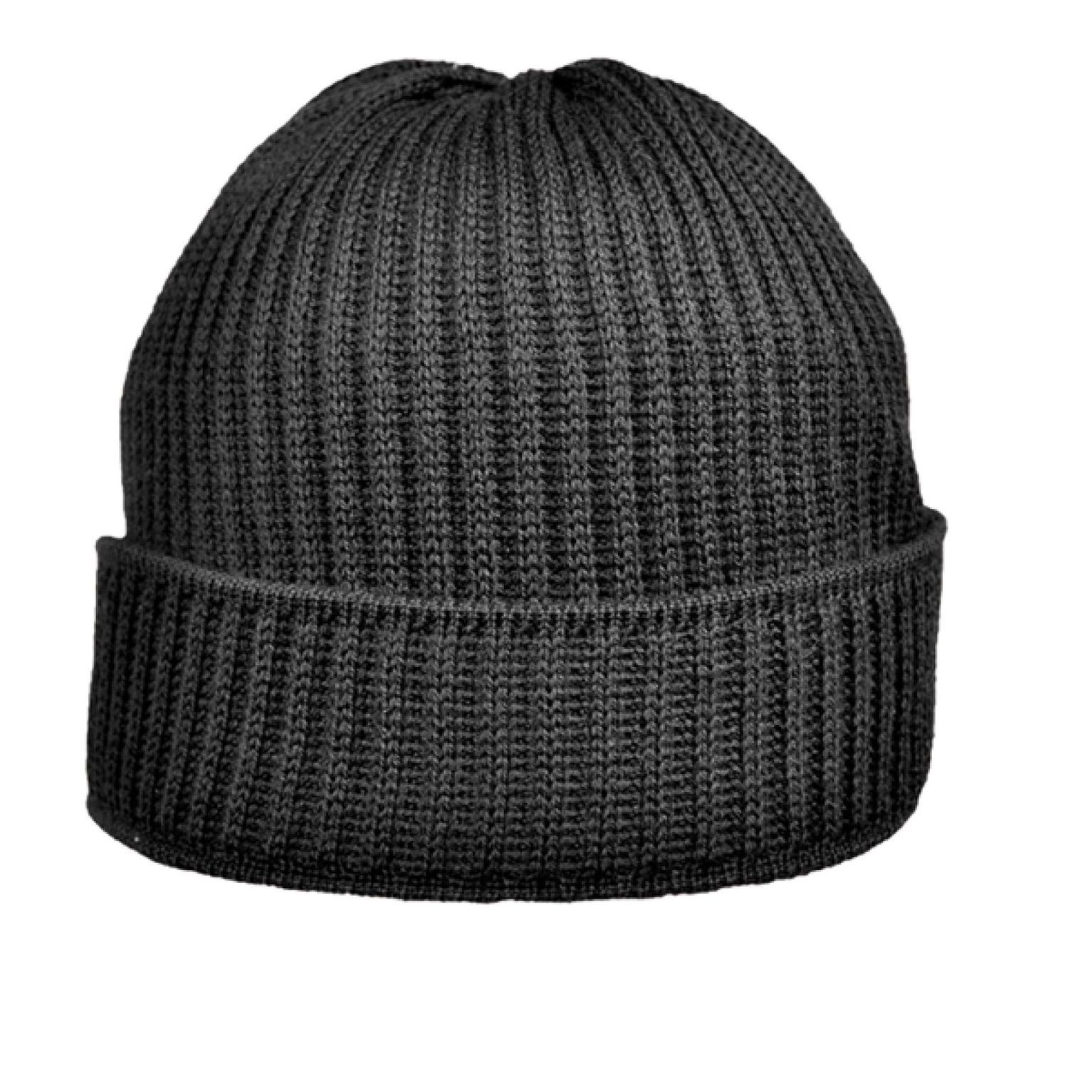 Balke Strickmütze XXL Rippen mit Umschlag 100% Merinowolle günstig online kaufen