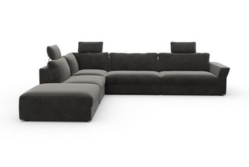 sit&more Ecksofa Cadabra L-Form, Breite 356 cm, mit Sitztiefenverstellung