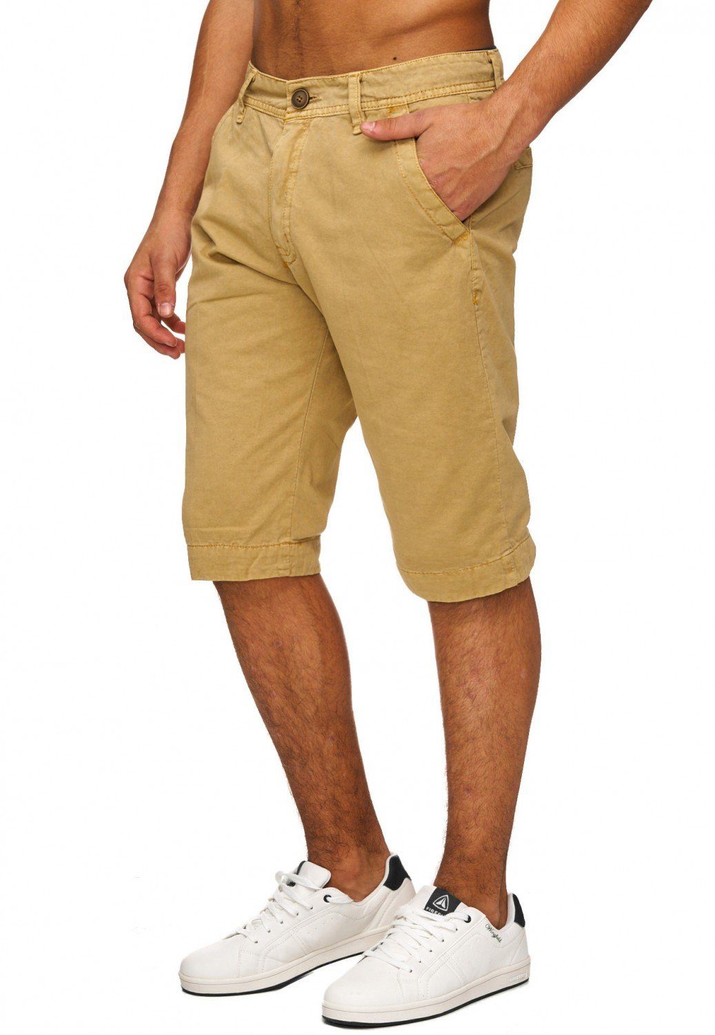 Egomaxx Chinoshorts Kurzes Design Sommer Jeans günstig online kaufen