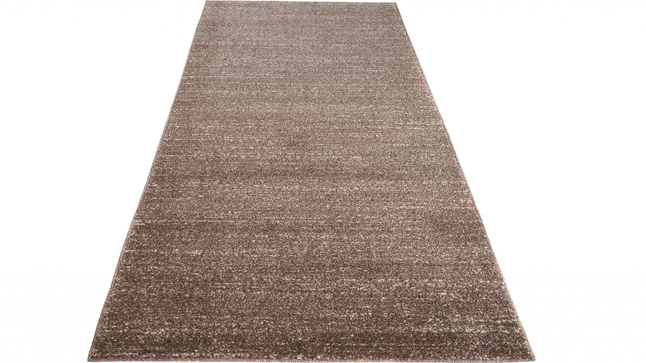 Mazovia Läufer Läufer Flurläufer Einfarbig für Vorzimmer, Küche - Braun, 60 x 100 cm, Kurzflor, Meterware, Höhe 10 mm