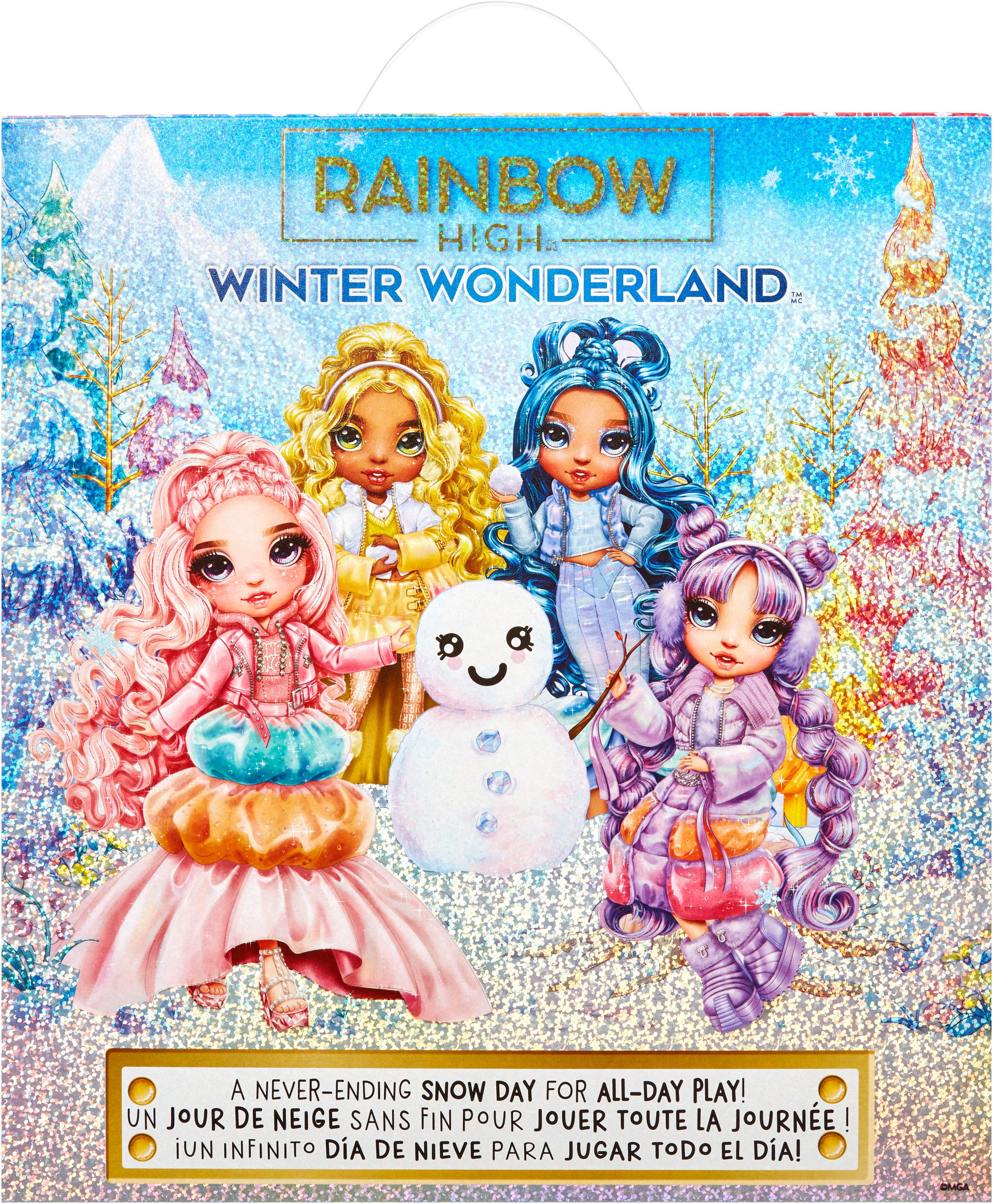 Rainbow High Anziehpuppe Winter Wonderland Doll - Bella (Pink)