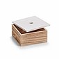 Zeller Present Aufbewahrungsbox, 3er Set, Holz, weiß/natur, Bild 7