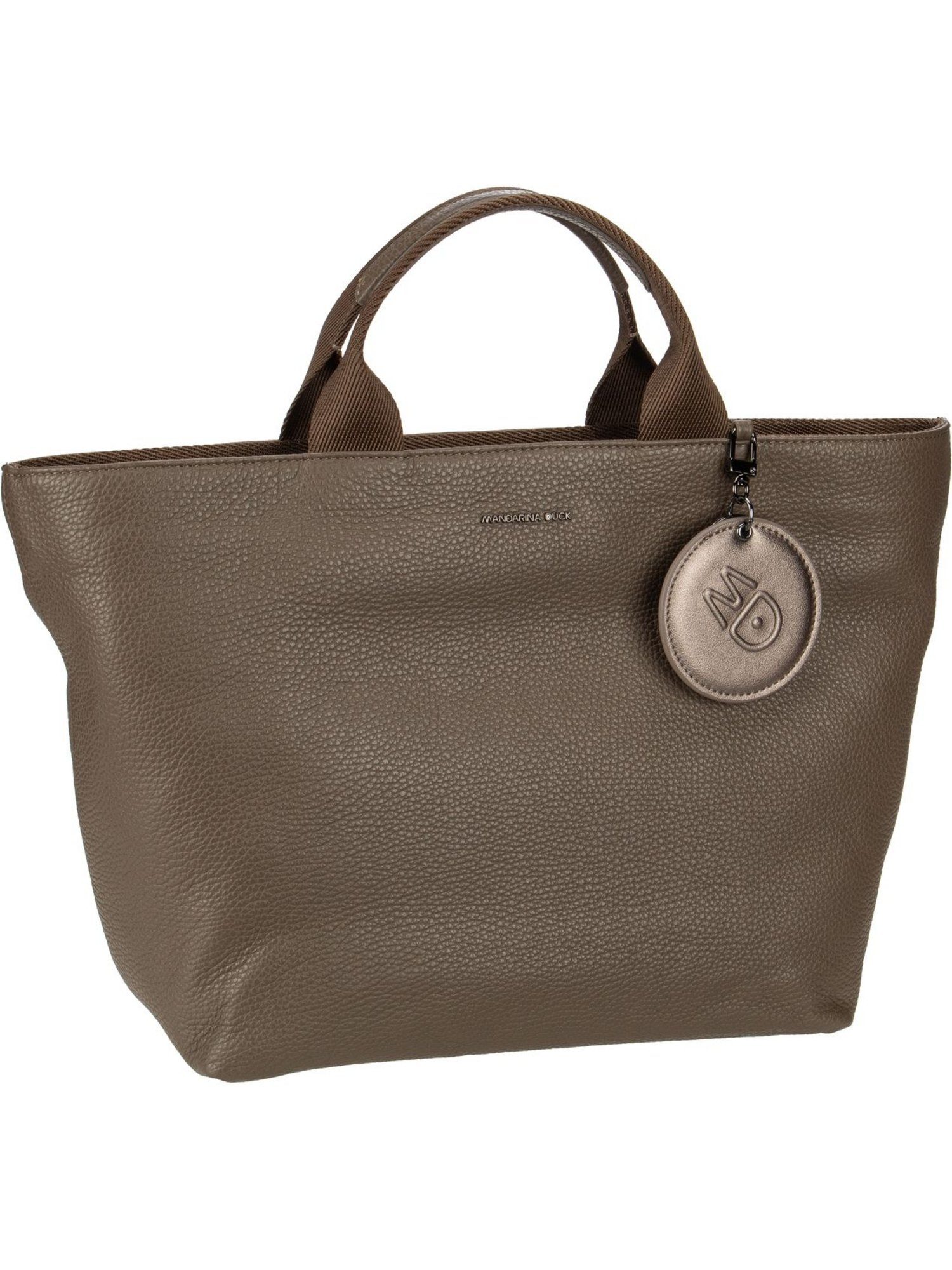Shopper Duck Bag FZT45, Leather Tote Medium Handtasche Clay Mandarina Mellow