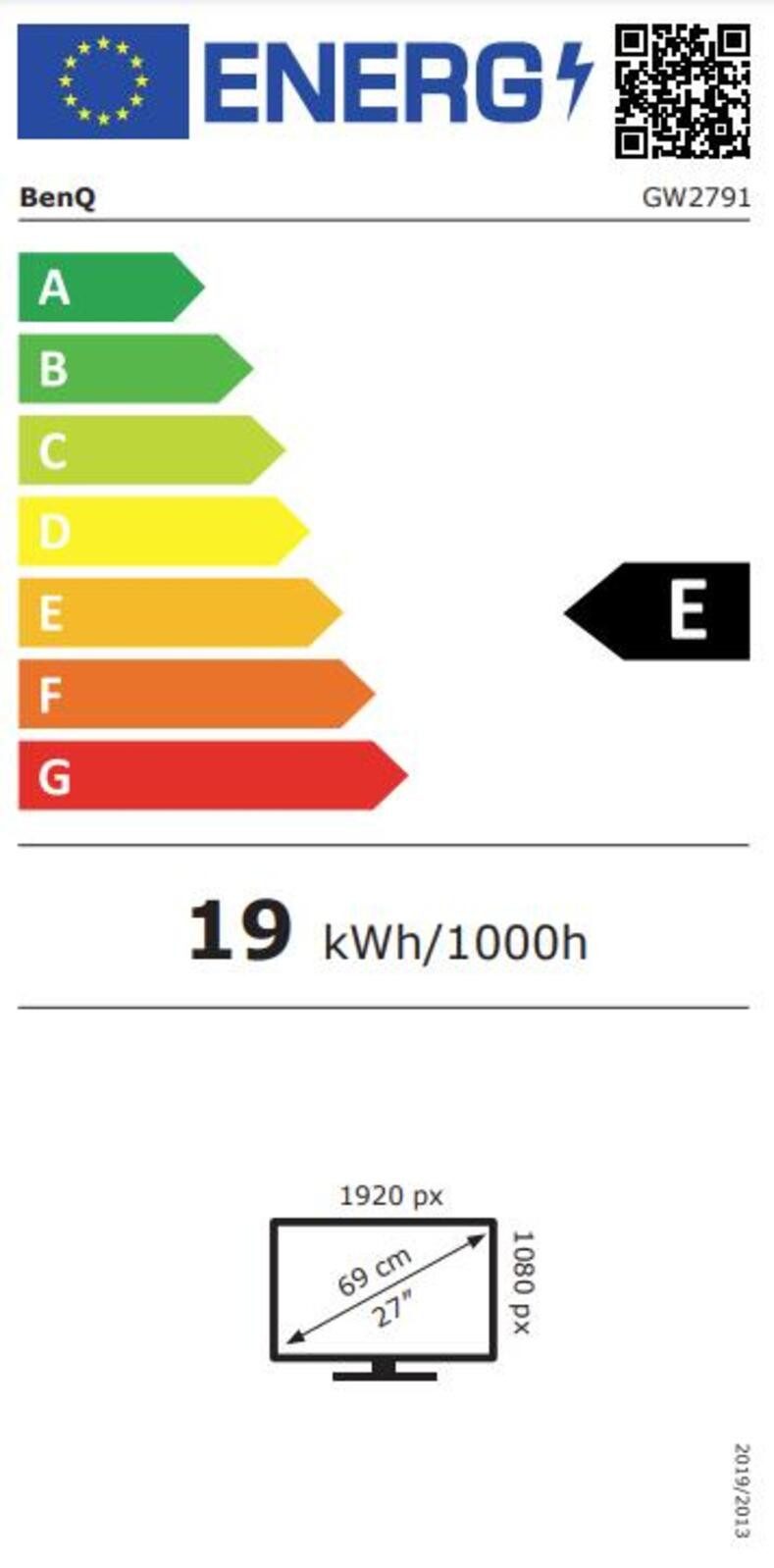 Energieeffizienzklasse: 