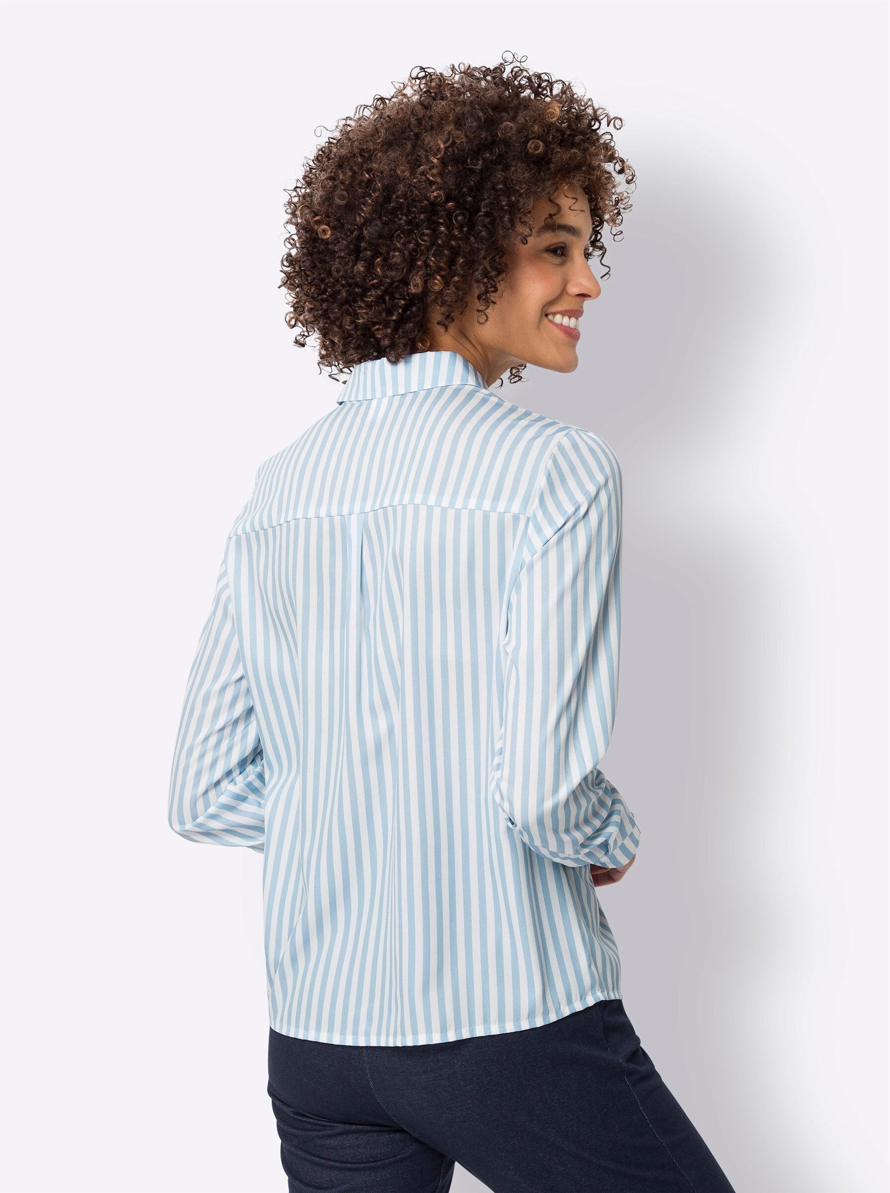 Sieh an! Klassische Bluse Hemdbluse günstig online kaufen