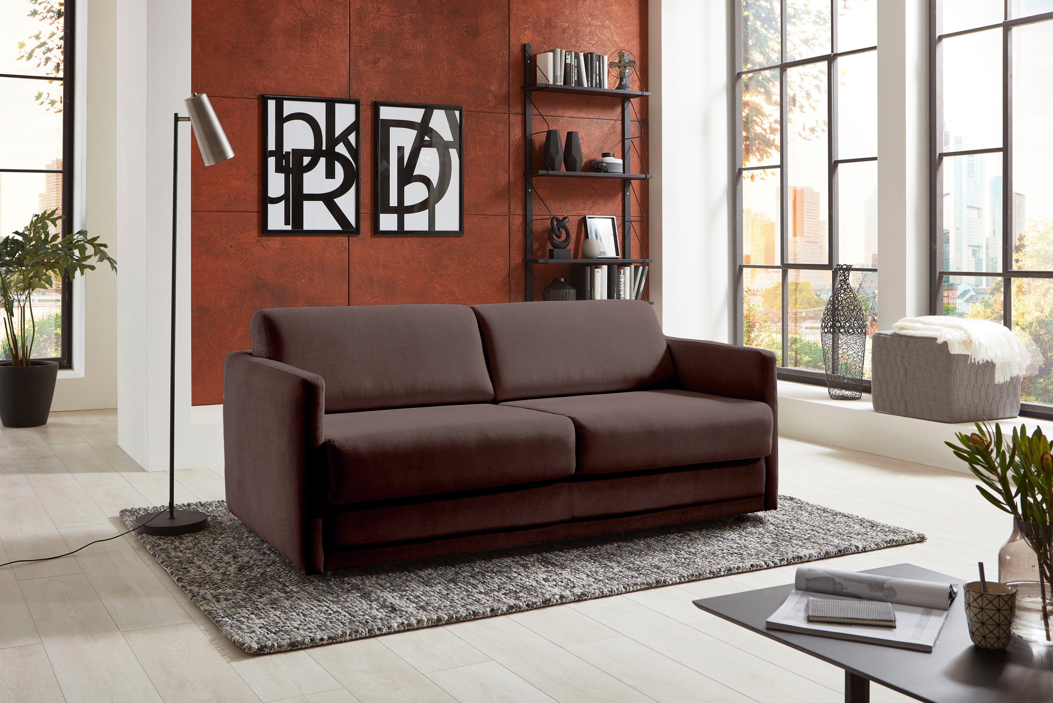 ATLANTIC home collection Schlafsofa Limone, für Dauerschläfer geeignet inkl günstig online kaufen