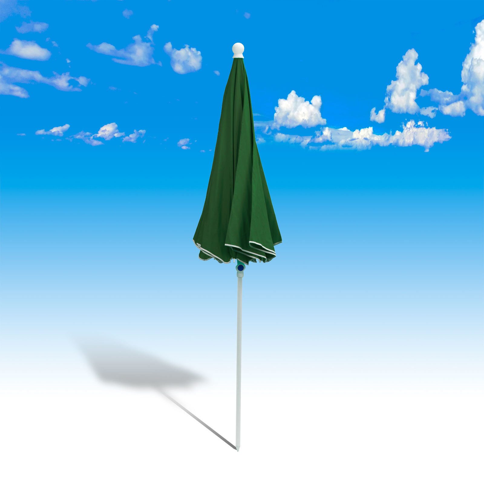DEMA Sonnenschirm Strandschirm grün 180 / günstig online kaufen