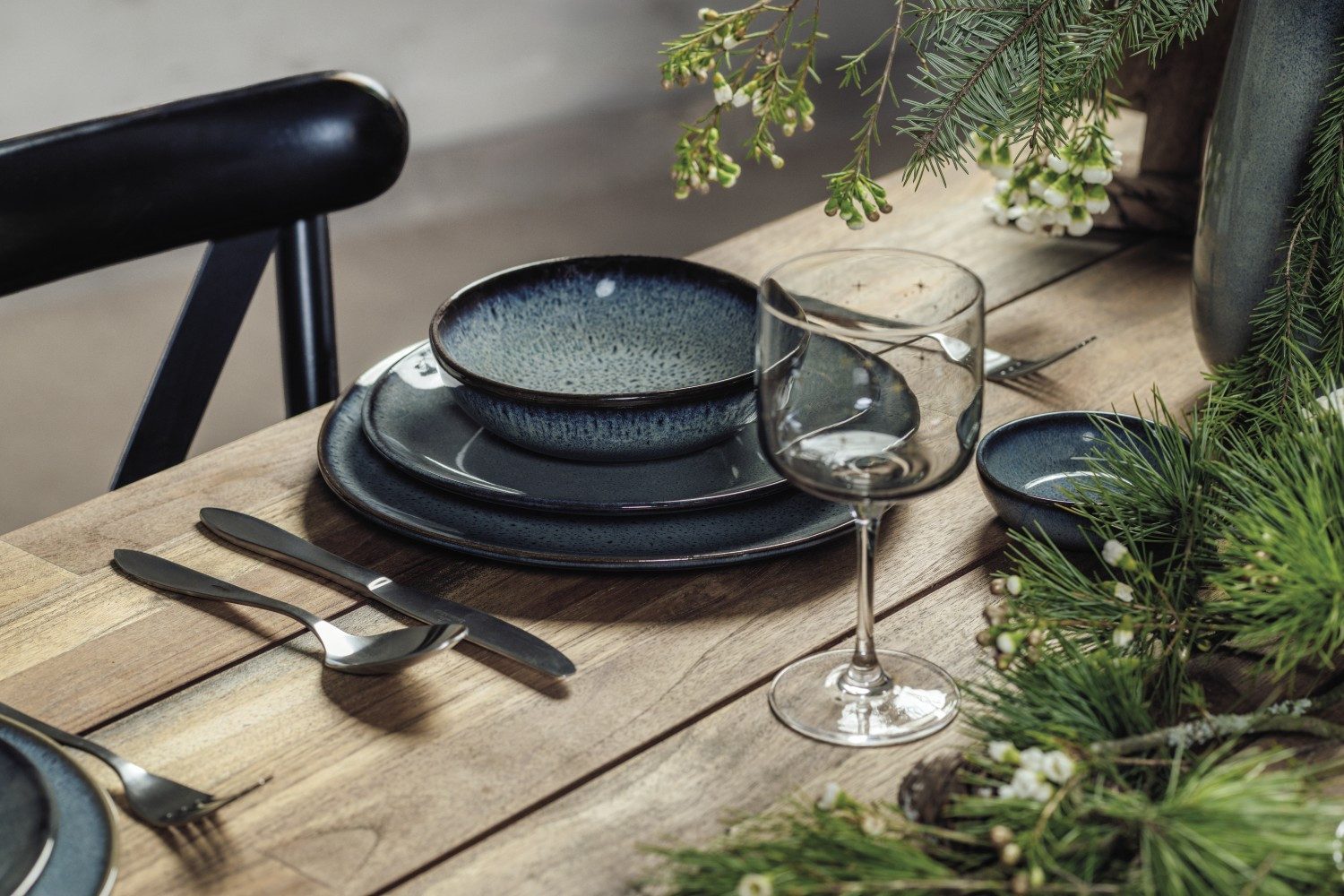 Villeroy & Boch Frühstücksteller Lave Gris, Spülmaschinengeeignet