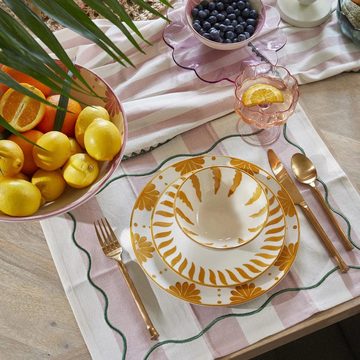 Rivièra Maison Tischdecke Tischläufer Capri Pink (2-teilig)