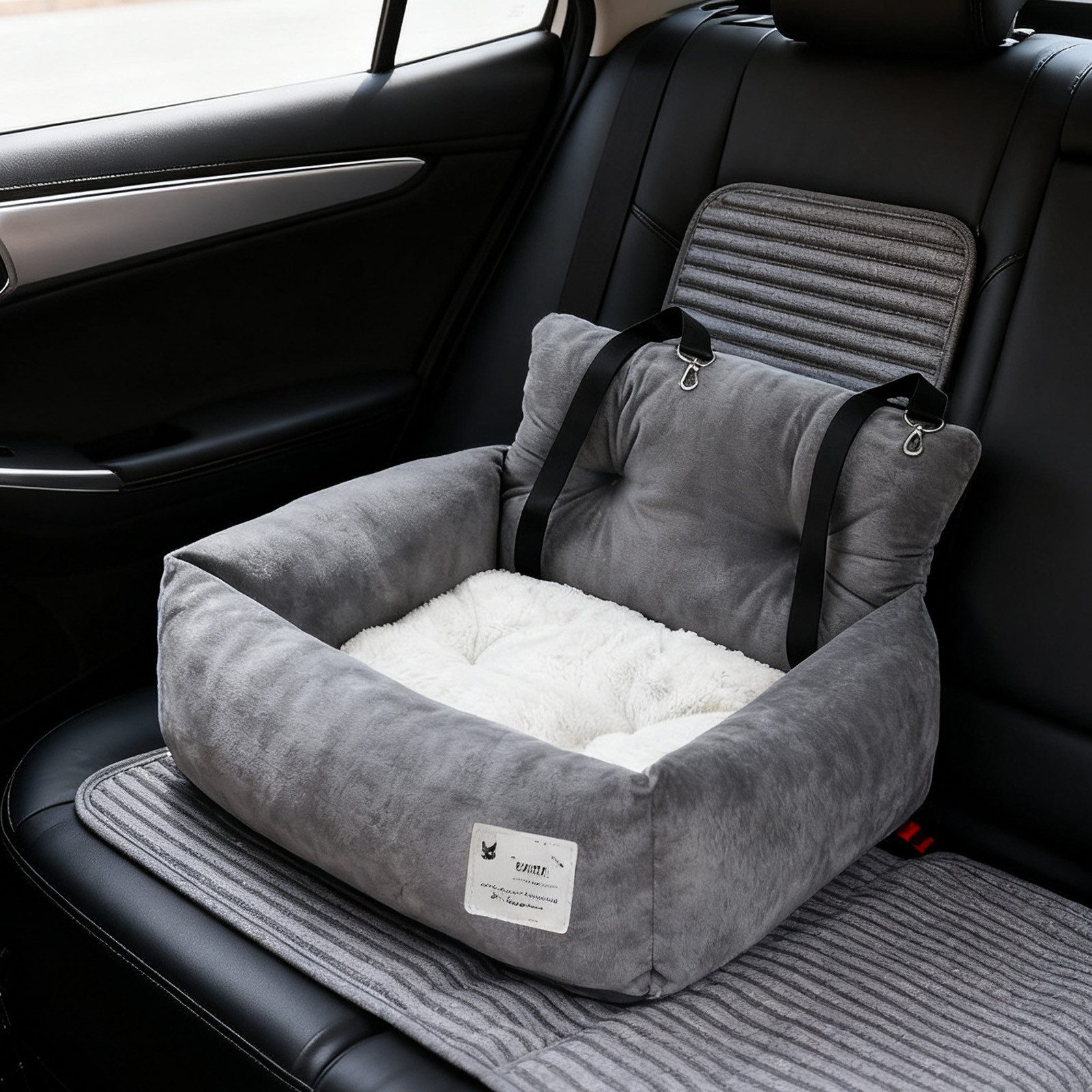 OKWISH Hunde-Autositz Hundeautositz Fleece-Hundesitz Haustierkorb Haustier- günstig online kaufen