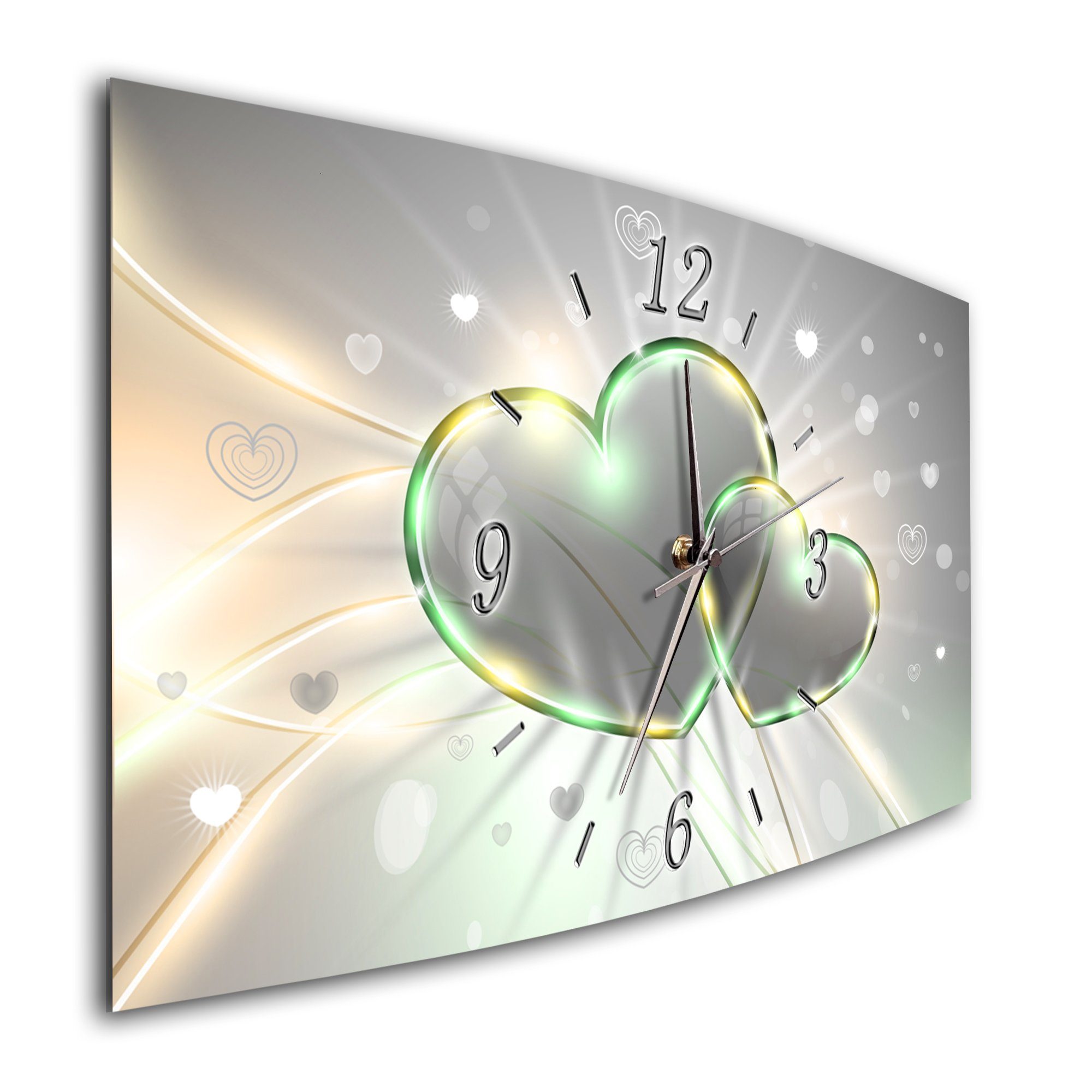 Bilder-Manufaktur Wanduhr BM-8142-1 (BM, Funkuhr oder Quarzuhr, kein Ticken günstig online kaufen